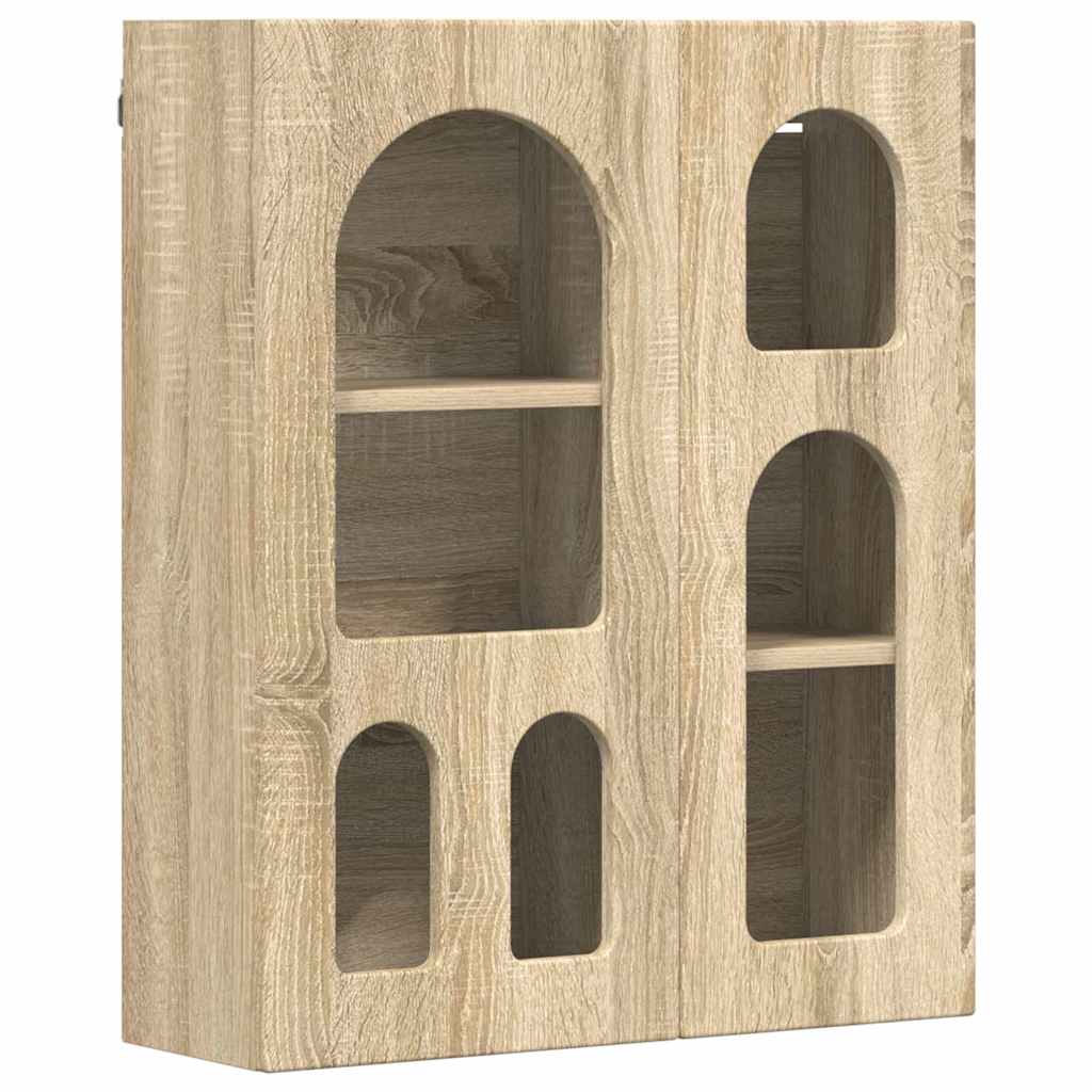 Armoire suspendue avec étagère Chêne Sonoma 59 x 20 x 71,5 cm - XIOS