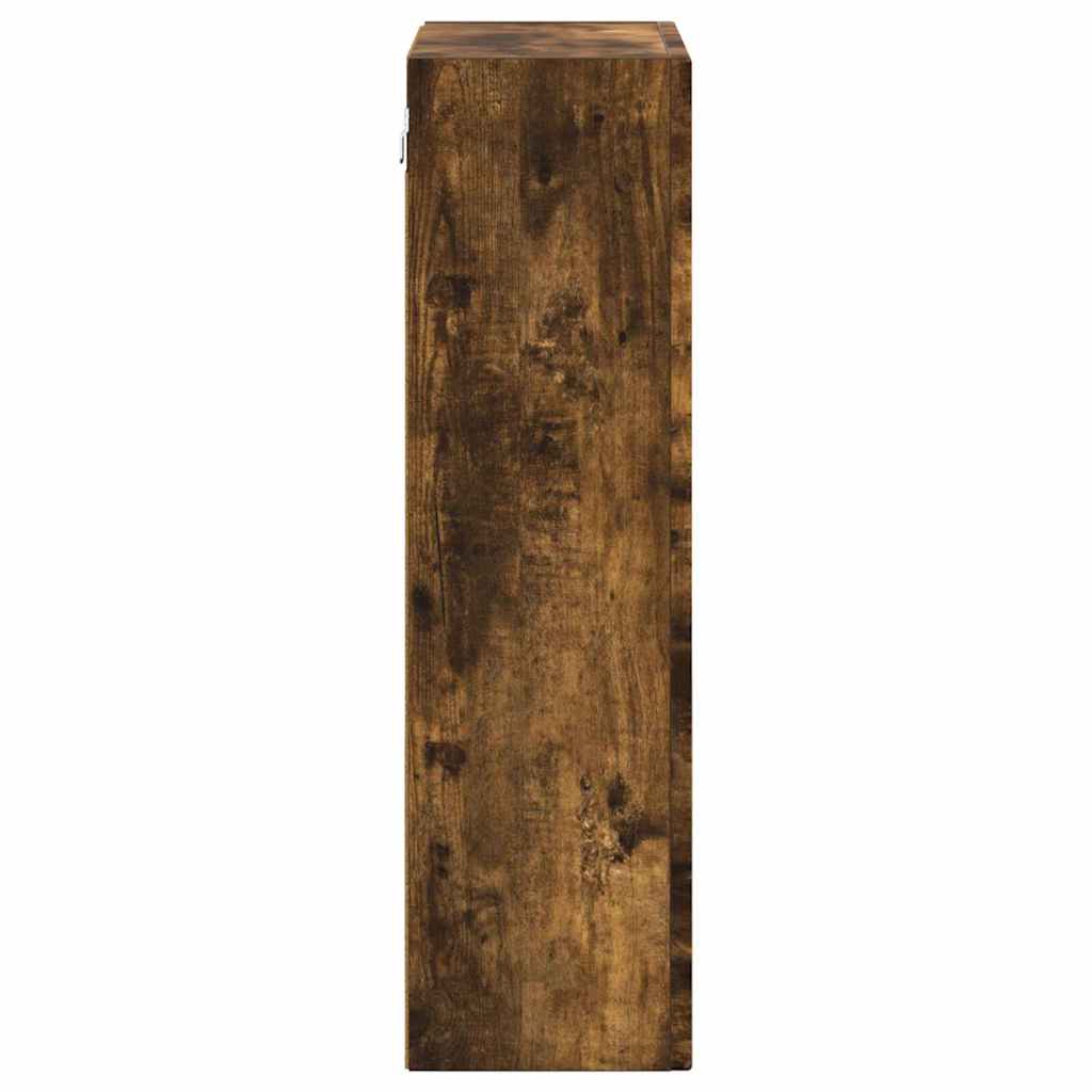 Armoire suspendue avec étagère Chêne fumé 59 x 20 x 71,5 cm - XIOS