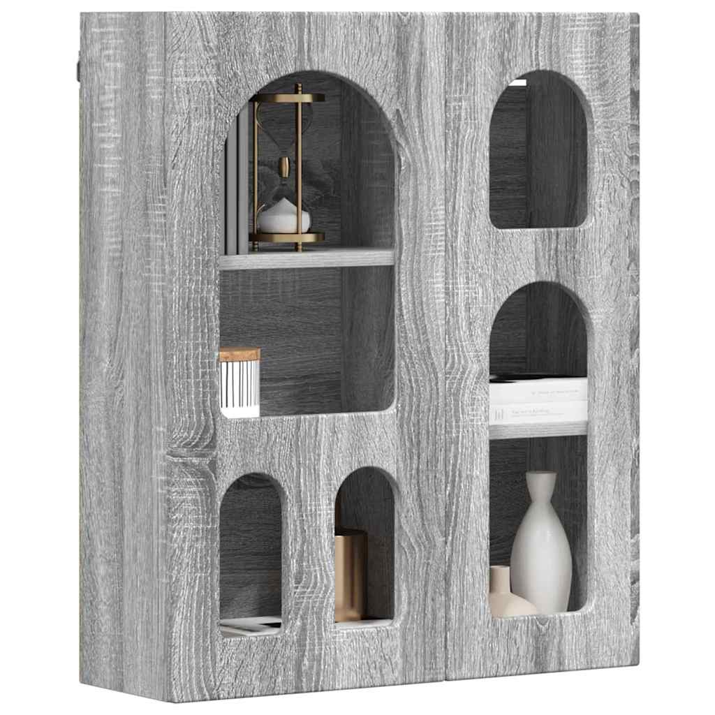 Armoire suspendue avec étagère Gris Sonoma 59 x 20 x 71,5 cm - XIOS