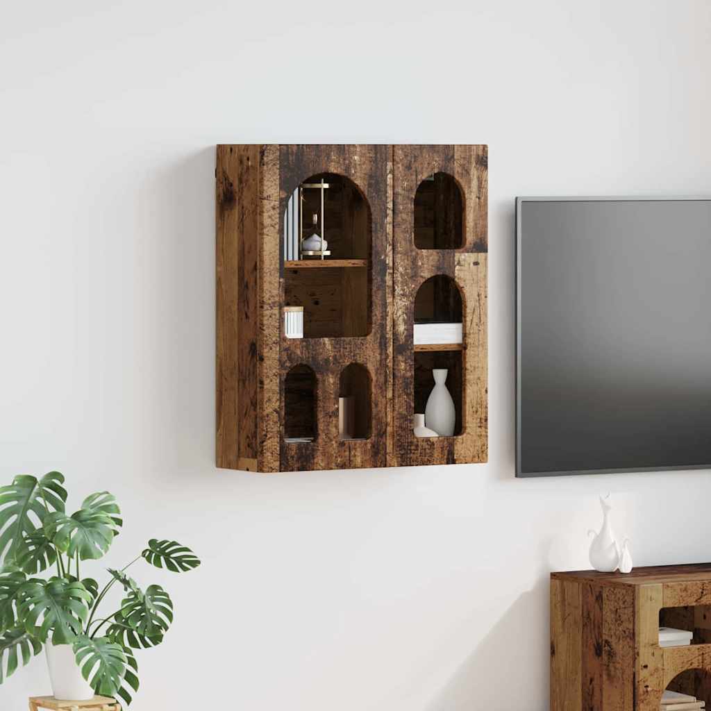 Armoire suspendue avec étagère Bois ancien 59 x 20 x 71,5 cm - XIOS