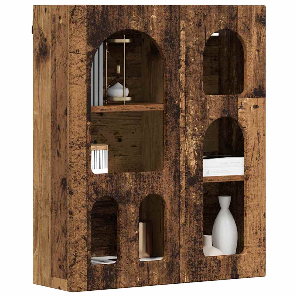 Armoire suspendue avec étagère Bois ancien 59 x 20 x 71,5 cm - XIOS