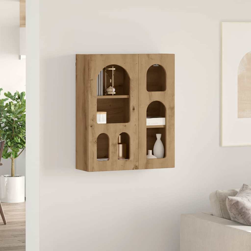 Armoire suspendue Chêne artisanal 59 x 20 x 71,5 cm - XIOS