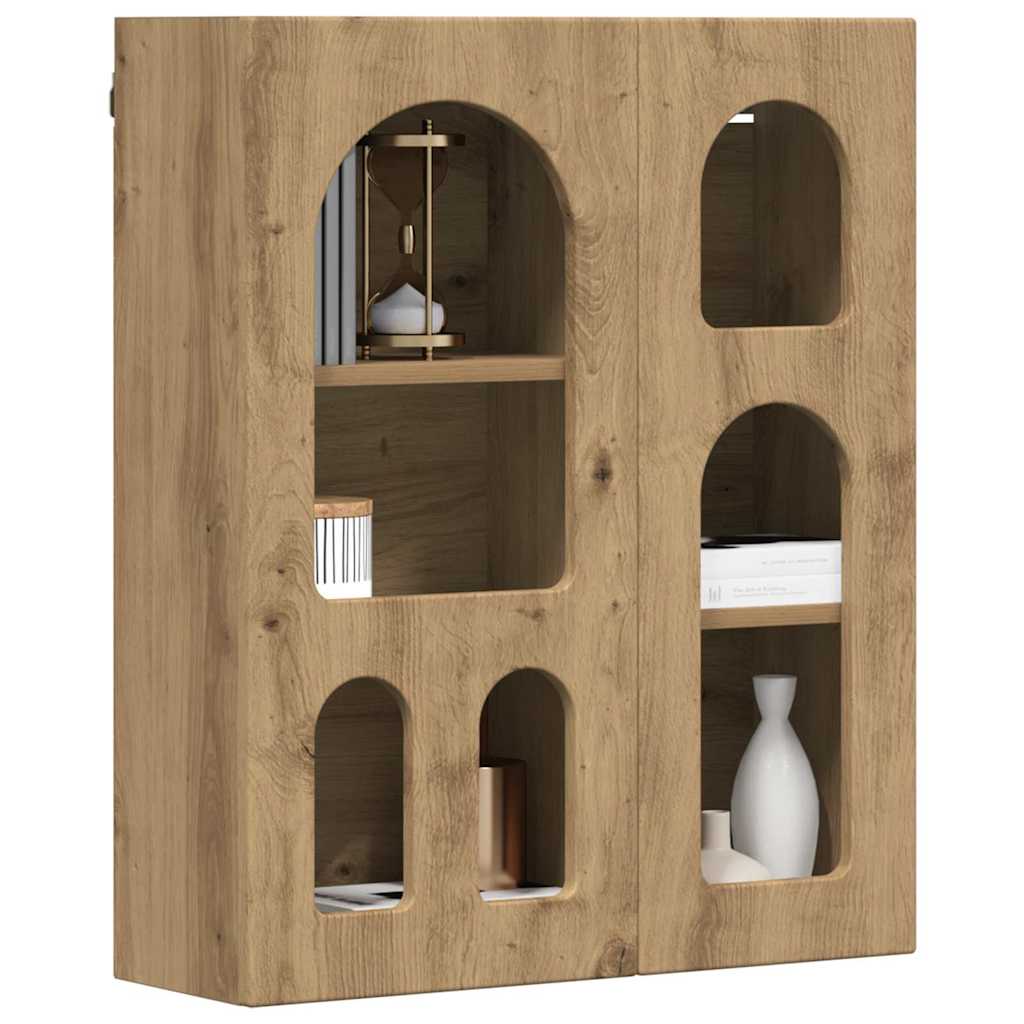 Armoire suspendue Chêne artisanal 59 x 20 x 71,5 cm - XIOS