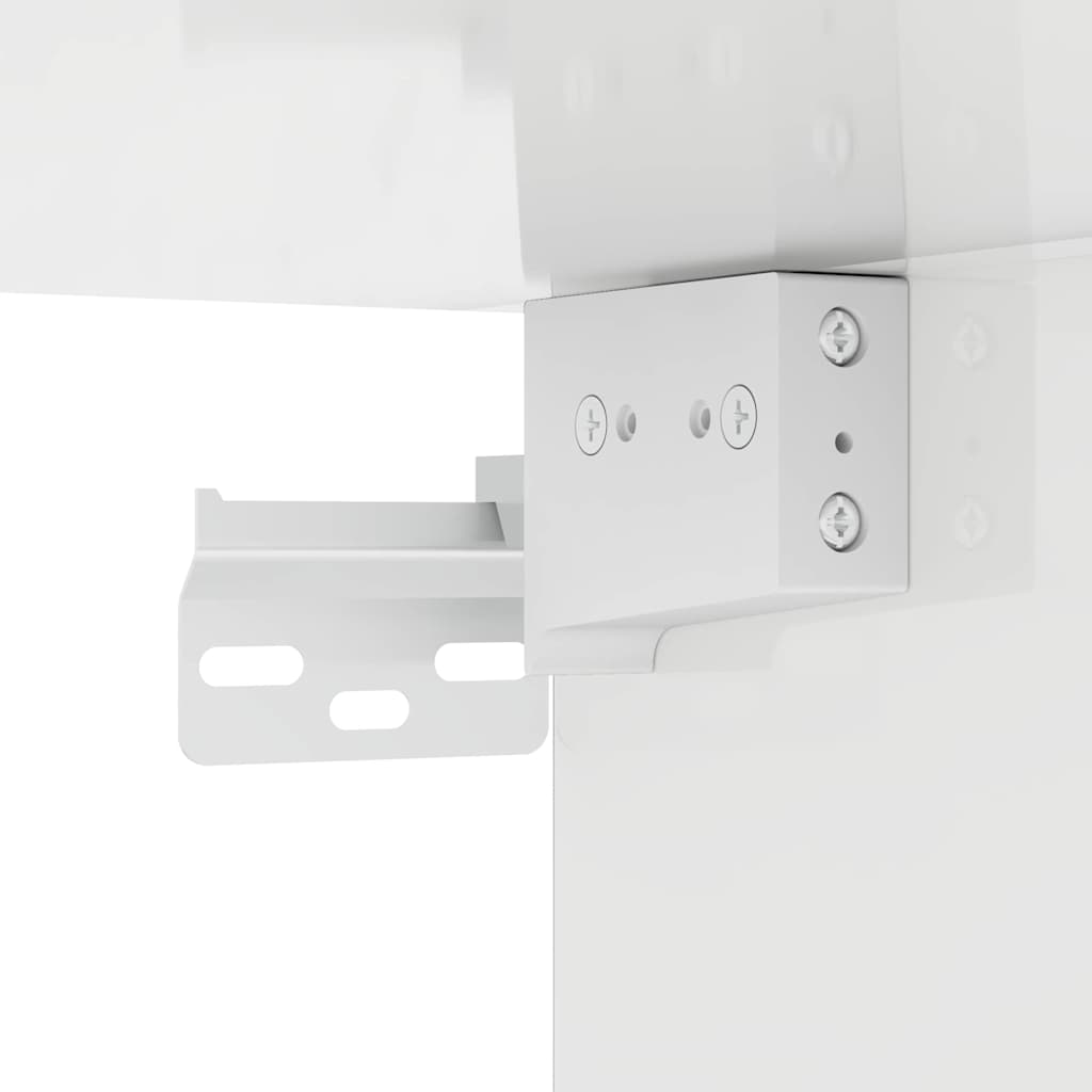 Armoire suspendue avec étagère Blanc brillant 59 x 20 x 100 cm - XIOS