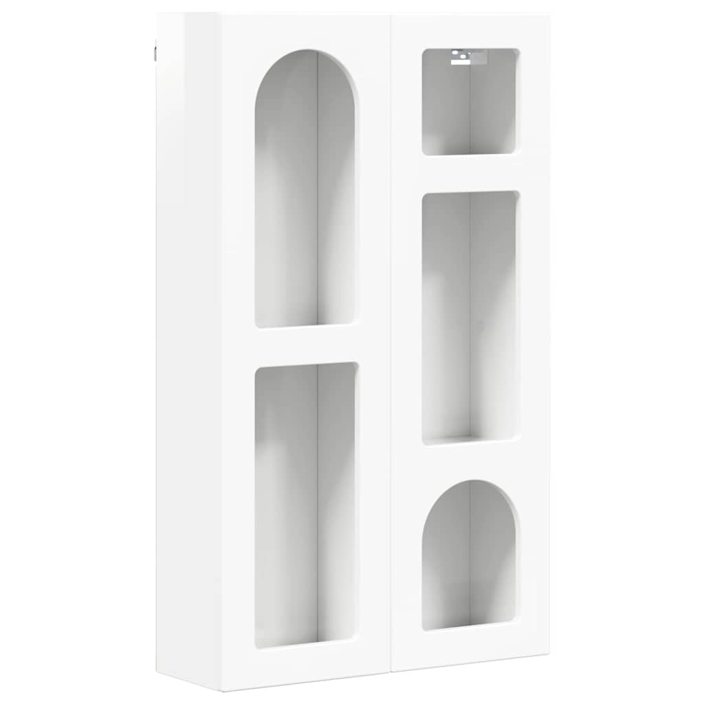Armoire suspendue avec étagère Blanc brillant 59 x 20 x 100 cm - XIOS