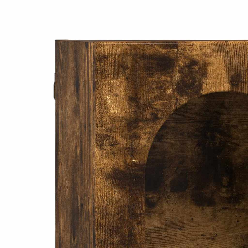 Armoire suspendue Chêne fumé 59 x 20 x 100 cm Bois d'ingénierie - XIOS