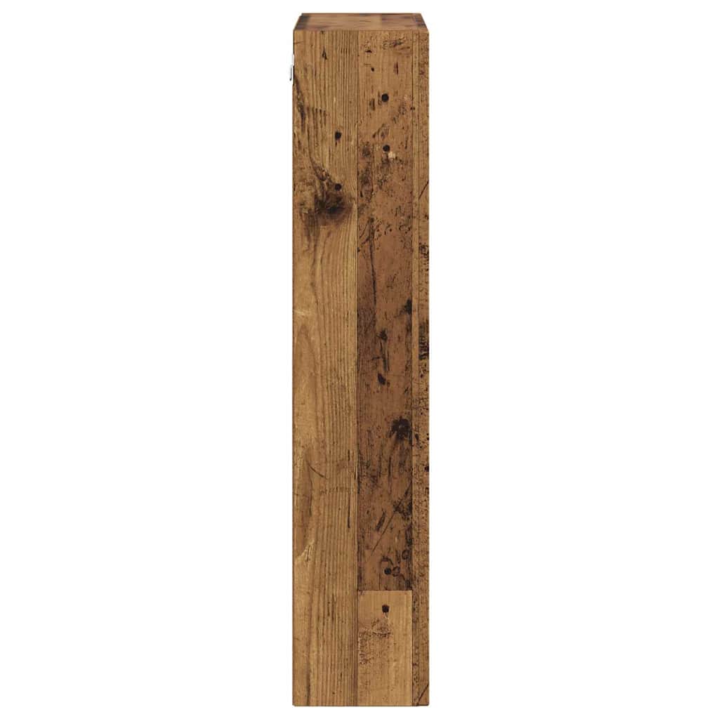 Armoire suspendue avec étagère Bois ancien 59 x 20 x 100 cm - XIOS