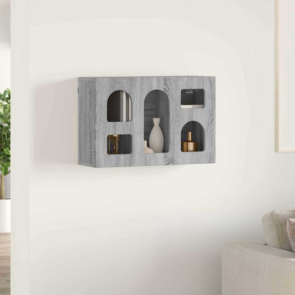 Armoire suspendue Gris Sonoma 60 x 20 x 40 cm Bois d'ingénierie - XIOS