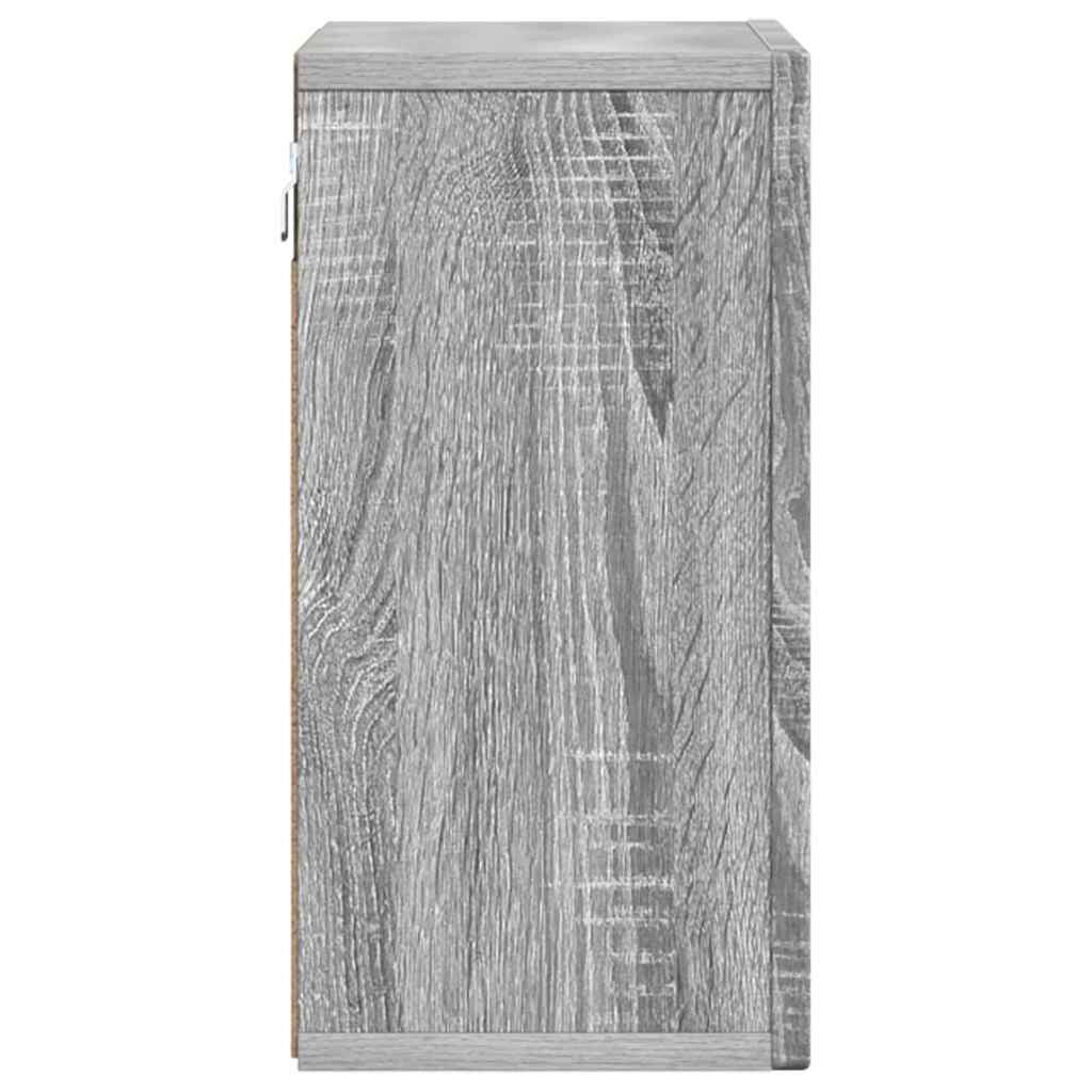 Armoire suspendue Gris Sonoma 60 x 20 x 40 cm Bois d'ingénierie - XIOS