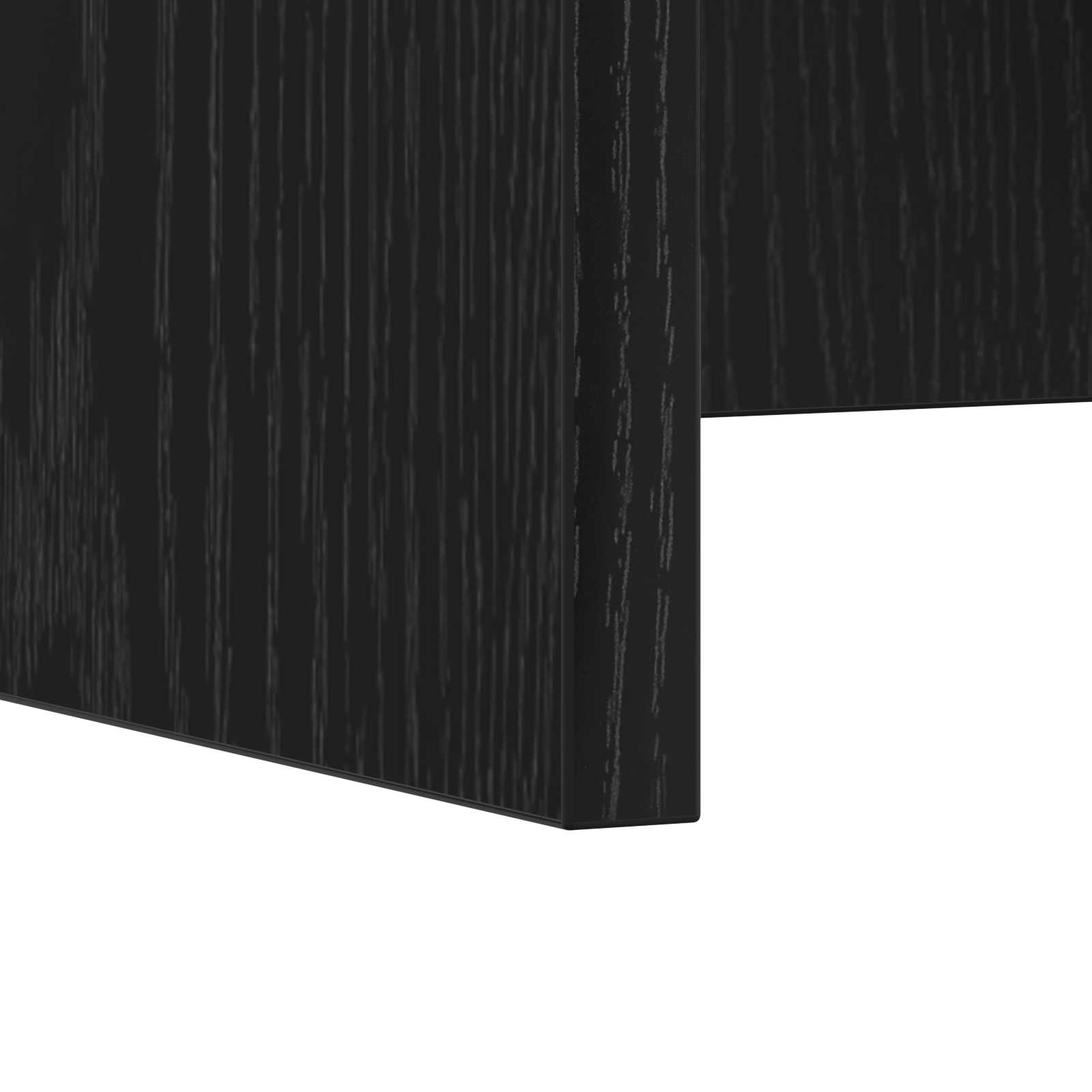 Bureau mural Chêne noir 60 x 45 x 30 cm Bois d'ingénierie - XIOS