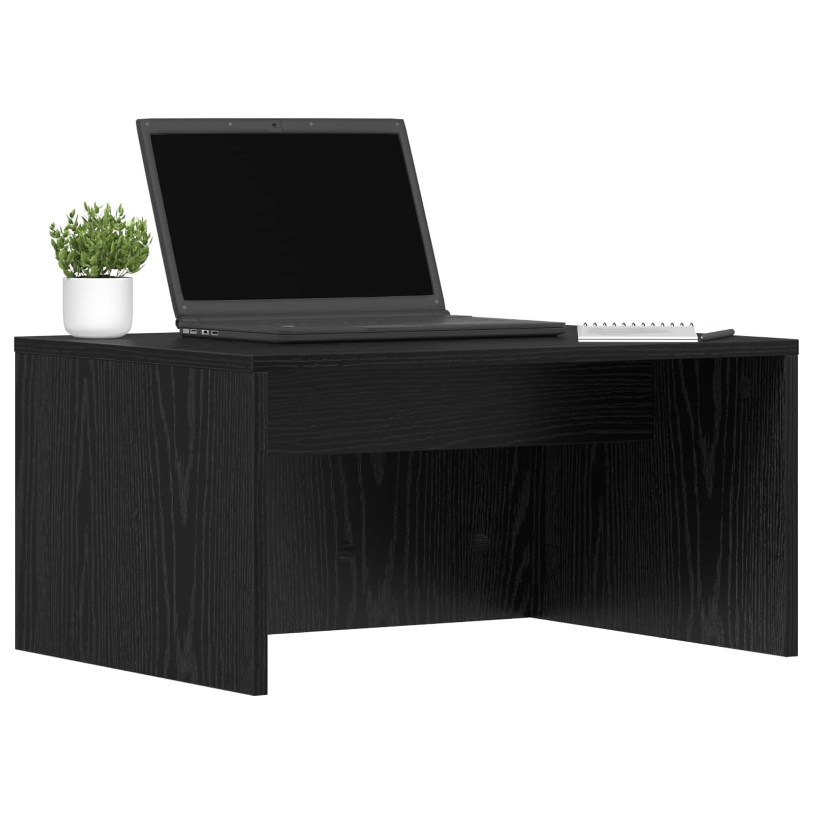 Bureau mural Chêne noir 60 x 45 x 30 cm Bois d'ingénierie - XIOS
