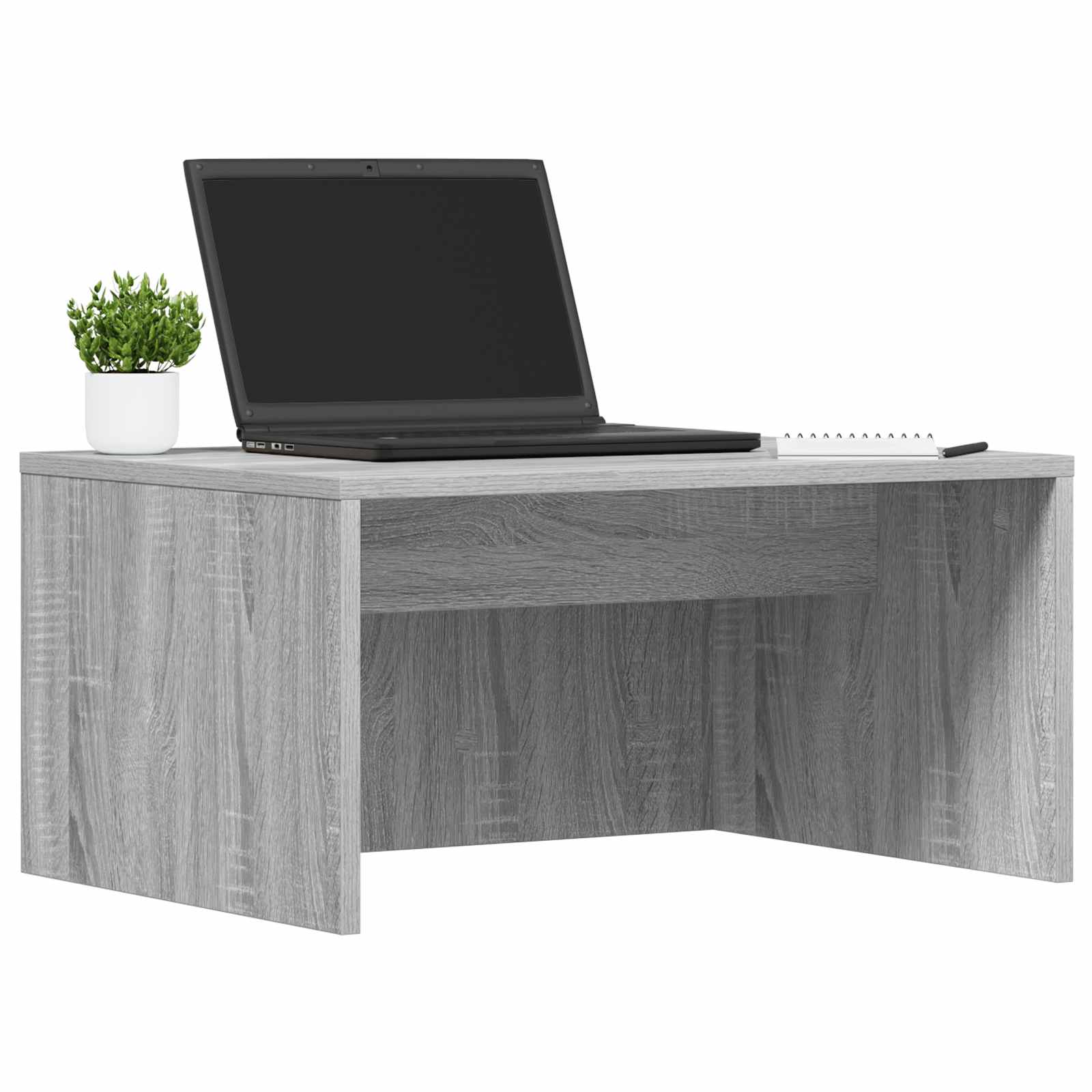 Bureau mural Gris Sonoma 60 x 45 x 30 cm Bois d'ingénierie - XIOS