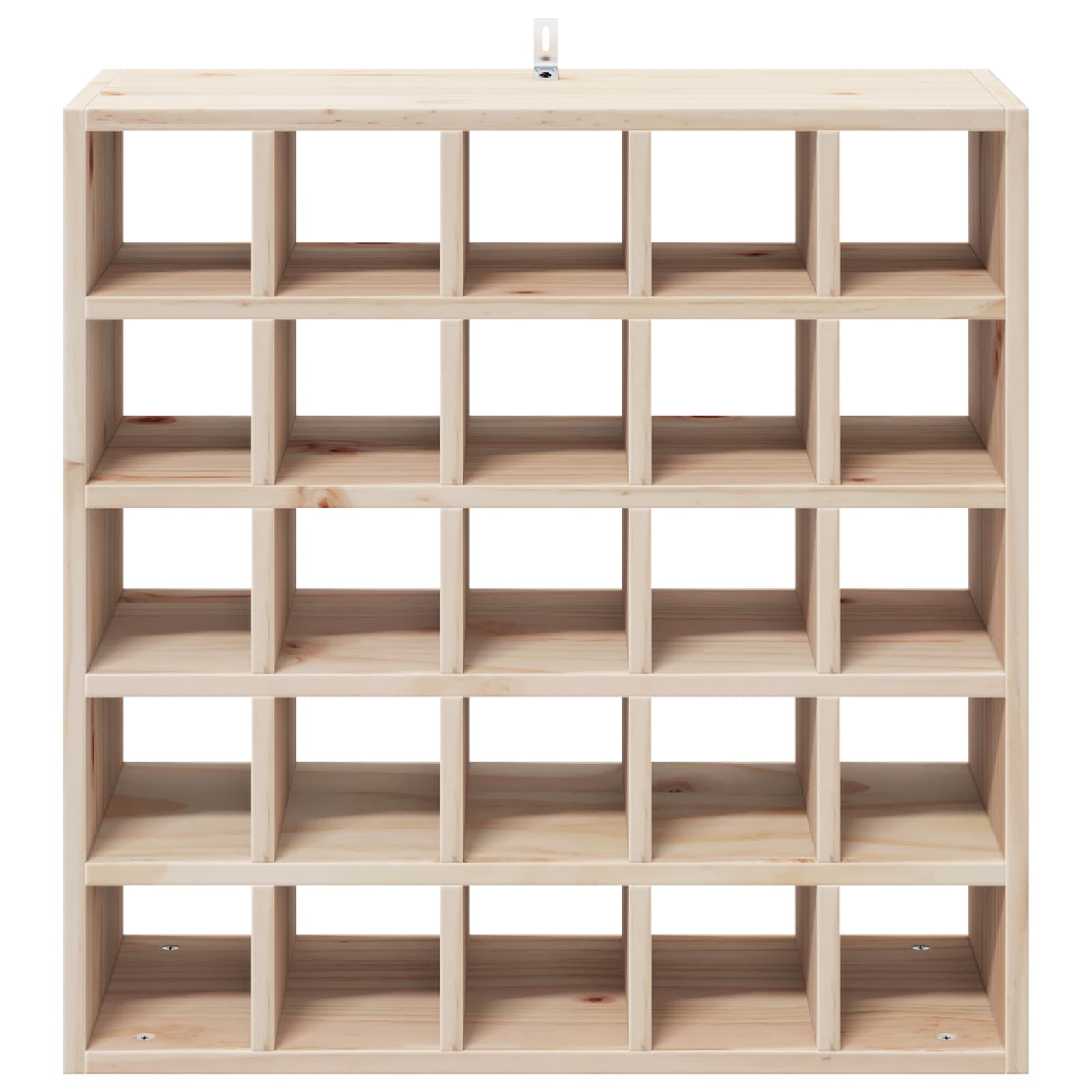 Étagère à vin 2 pcs Naturel 56 x 25 x 56 cm Pin massif - XIOS