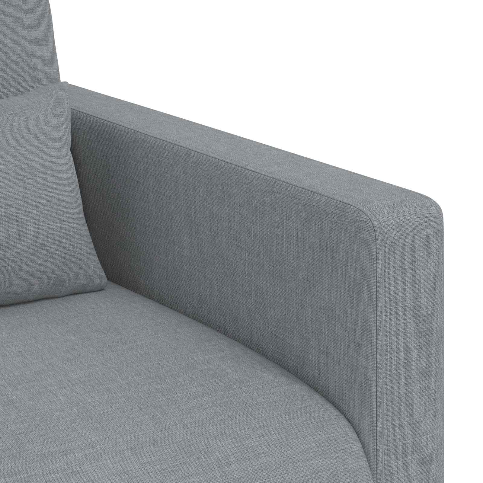 Ensemble de Canapés 2 pcs Gris clair 158 x 78 x 80 cm tissu - XIOS