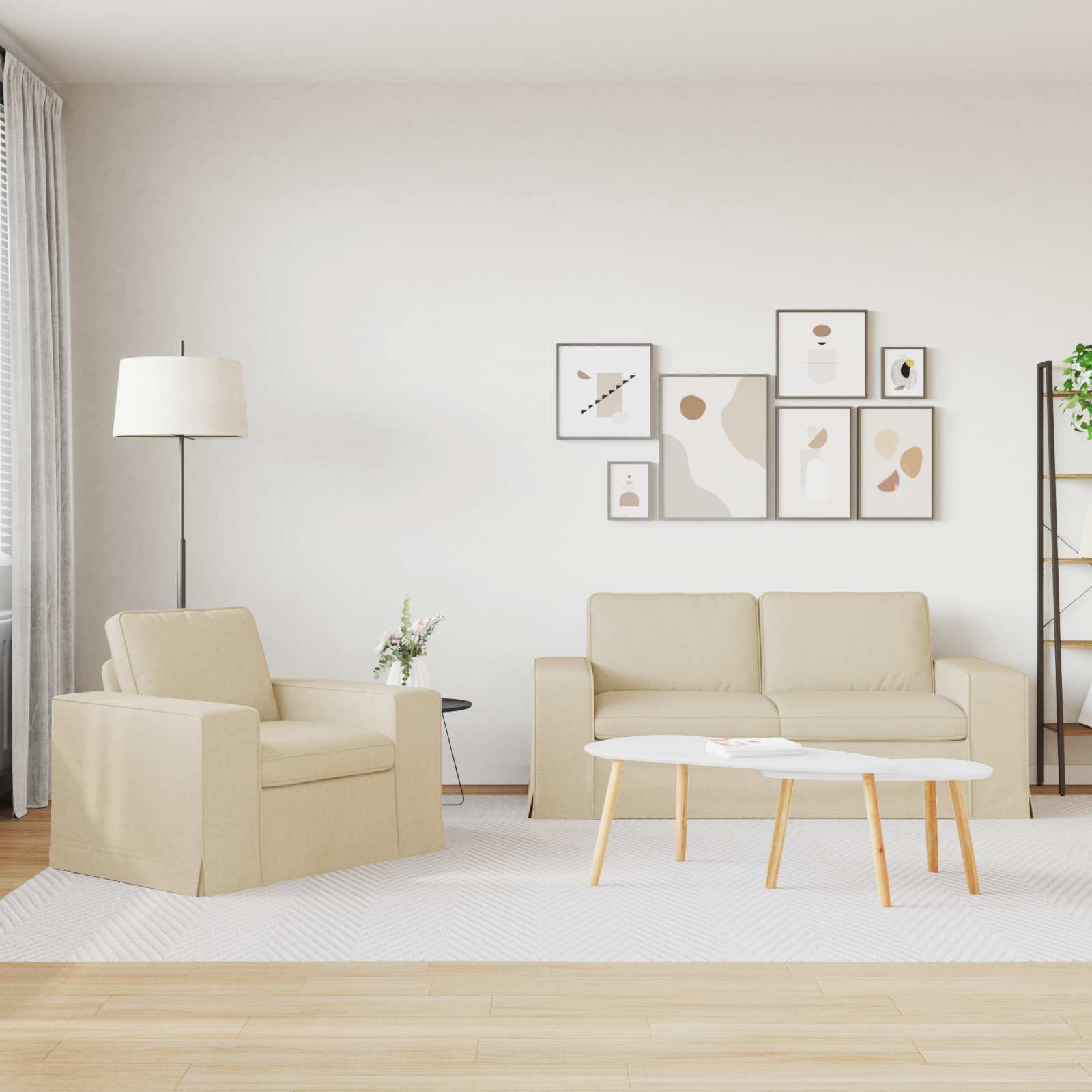 Canapé 2 pcs Crème - XIOS