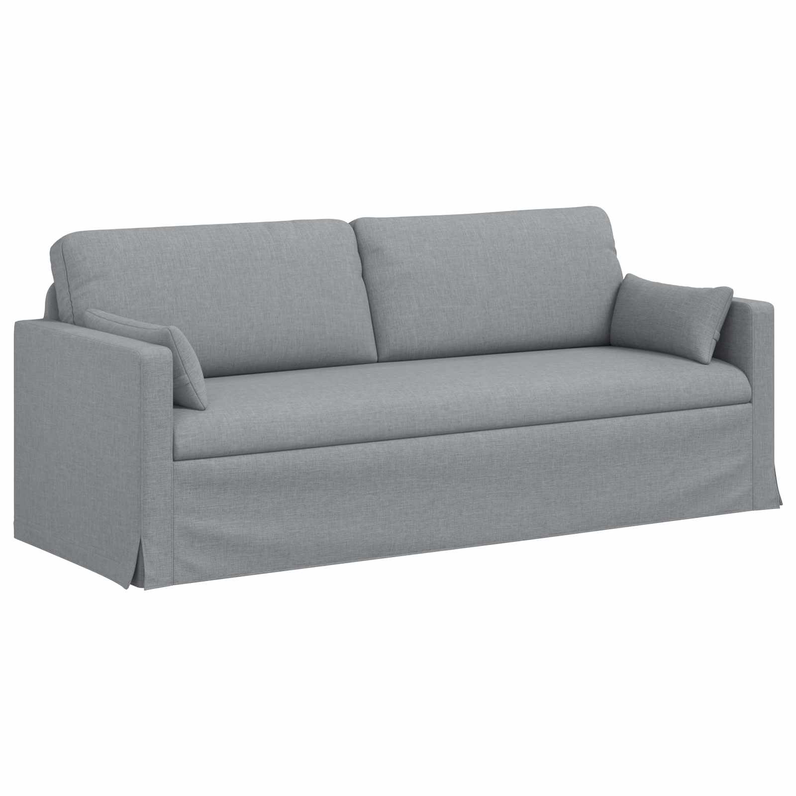 Ensemble de Canapés 2 pcs Gris clair 198 x 78 x 80 cm tissu - XIOS