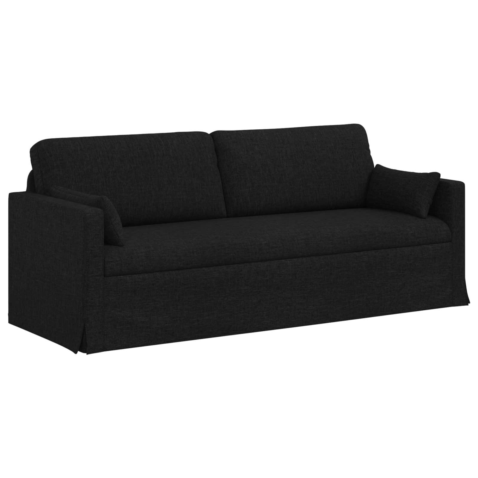 Ensemble de Canapés 2 pcs Noir 198 x 78 x 80 cm tissu - XIOS