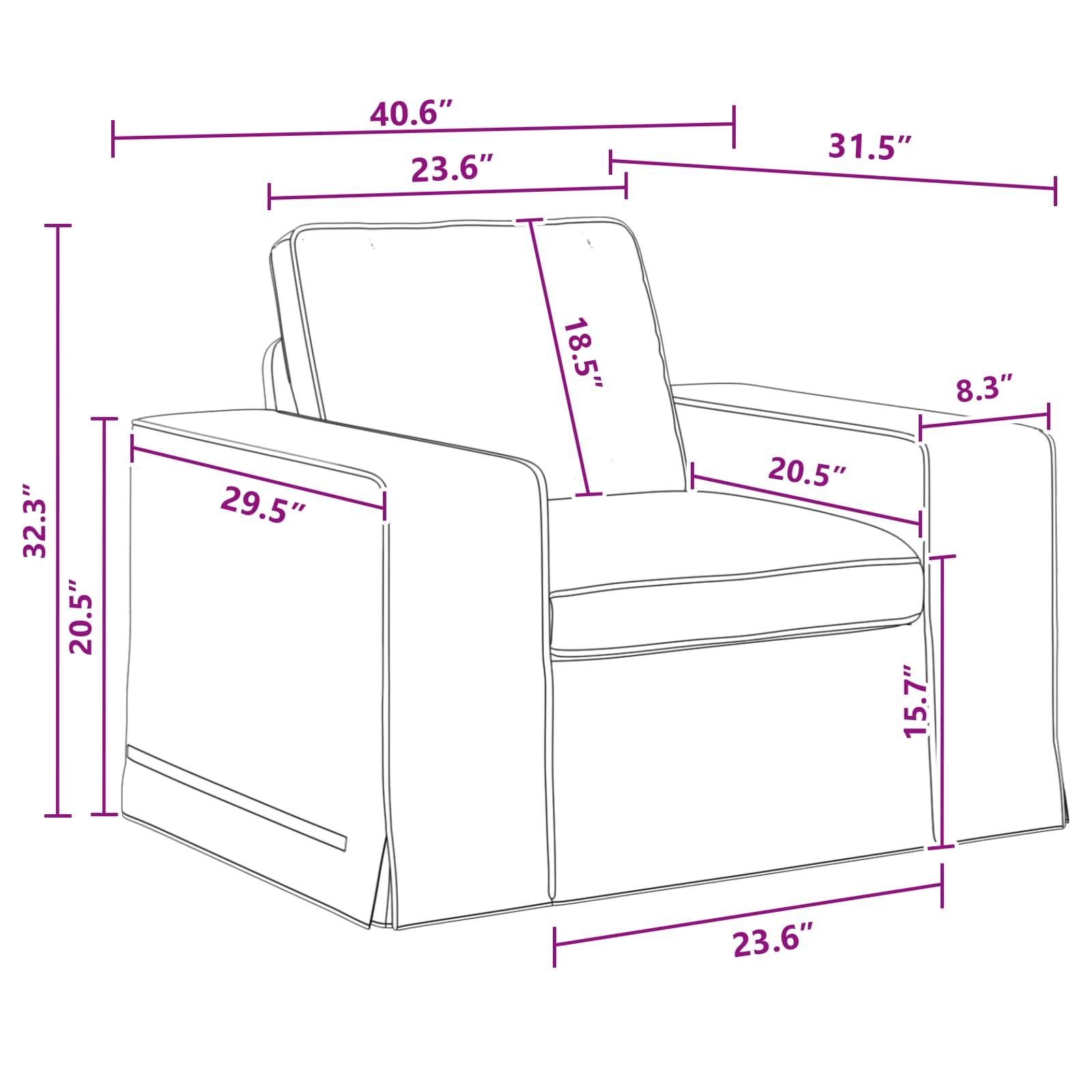 Ensemble de Canapés 2 pc Gris foncé tissu