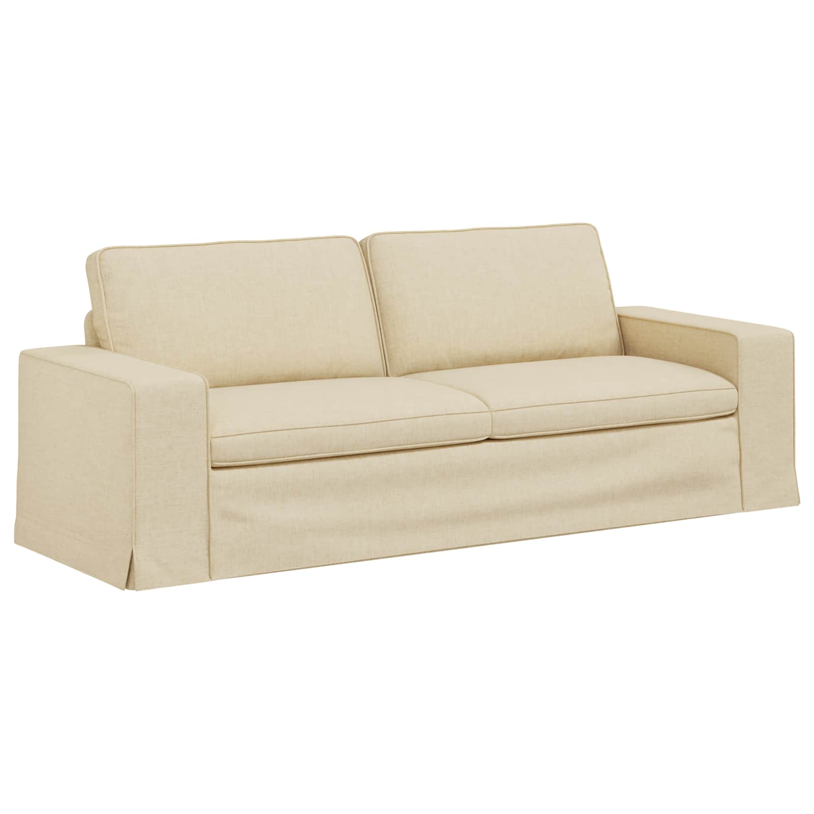 Ensemble de Canapés 2 pc Crème tissu