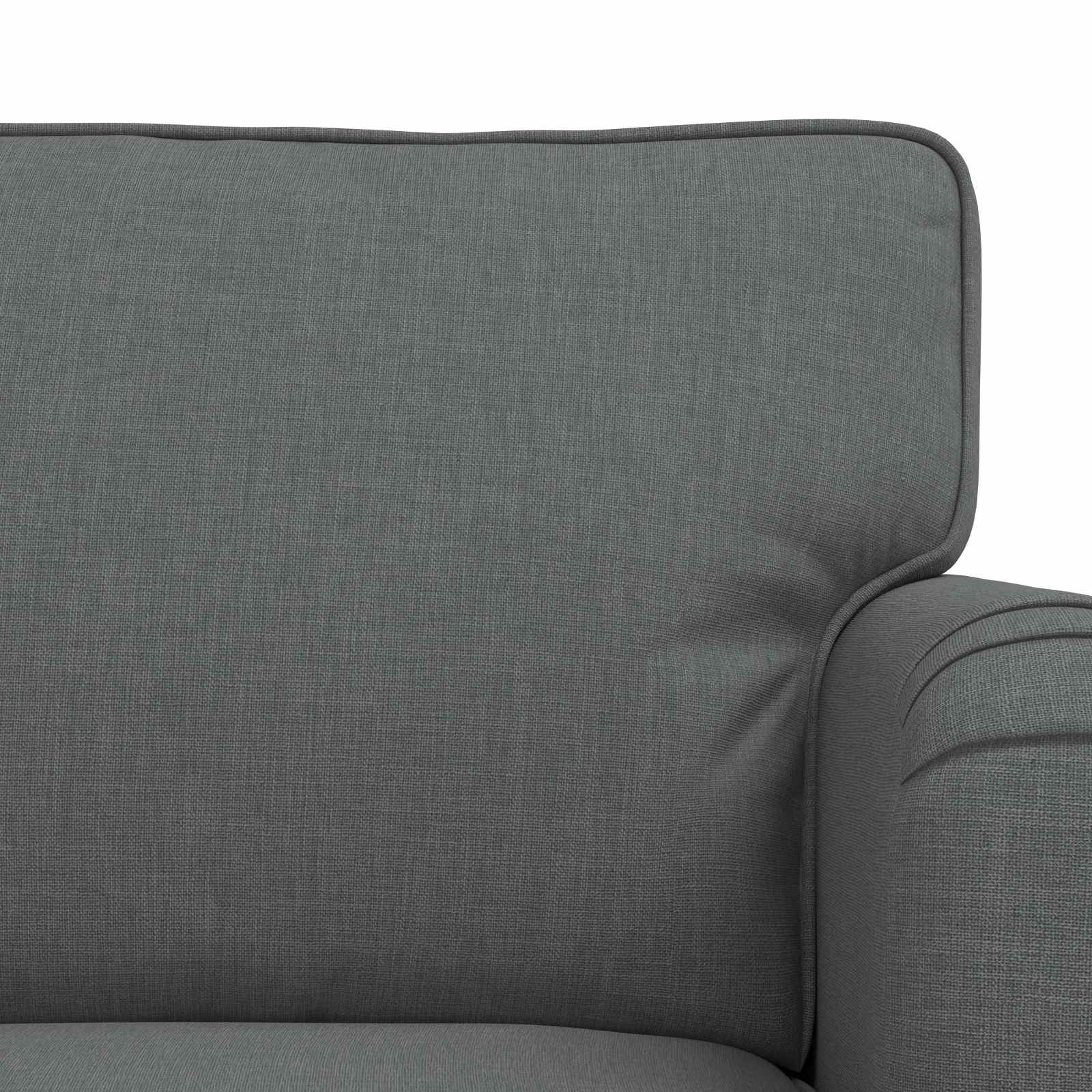 Canapé 180cm 2 pcs Gris foncé Métал - XIOS