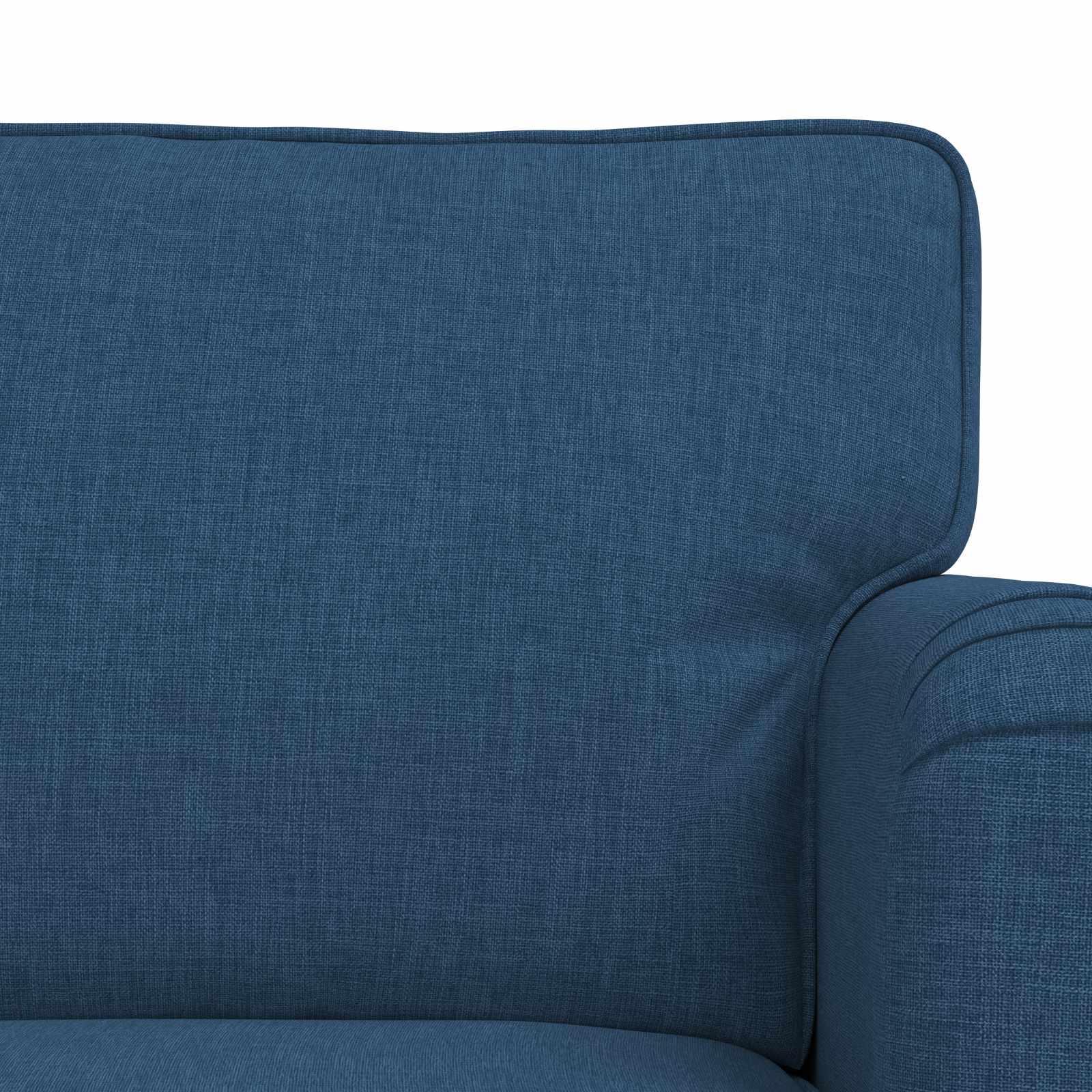 Ensemble de Canapés 2 pc Bleu tissu