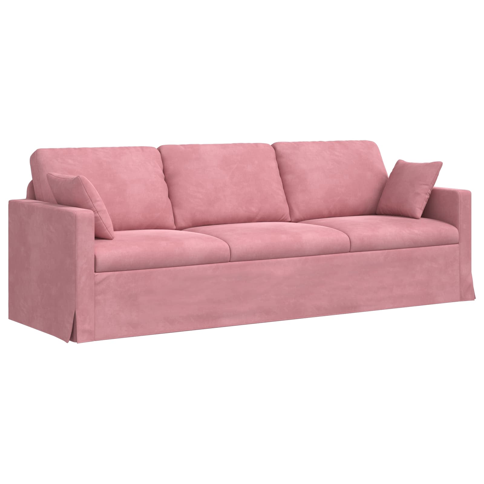 Ensemble de Canapés 2 pcs Rose 228 x 78 x 80 cm Velours - XIOS
