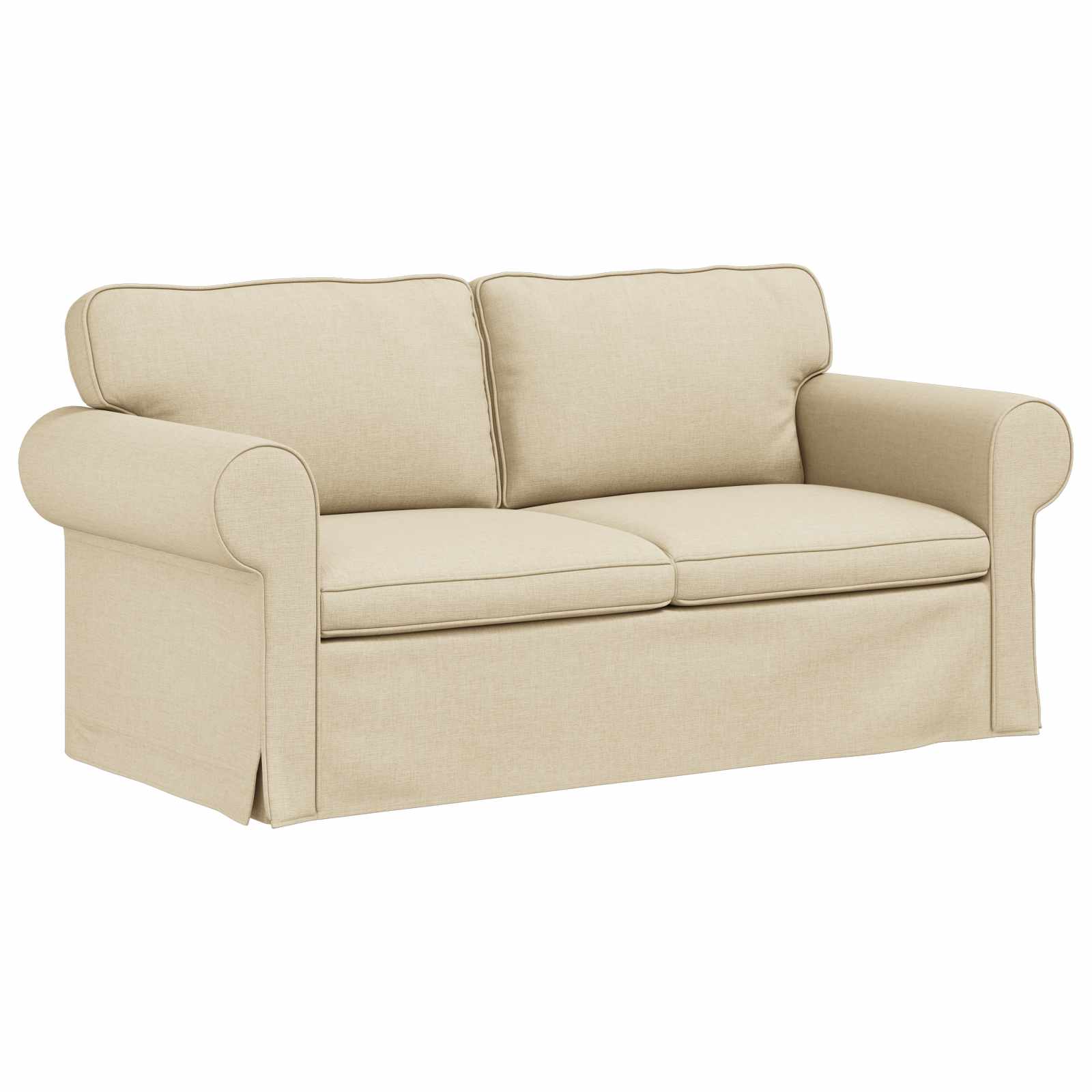 Canapé Crème 175 x 82 x 80 cm tissu - XIOS