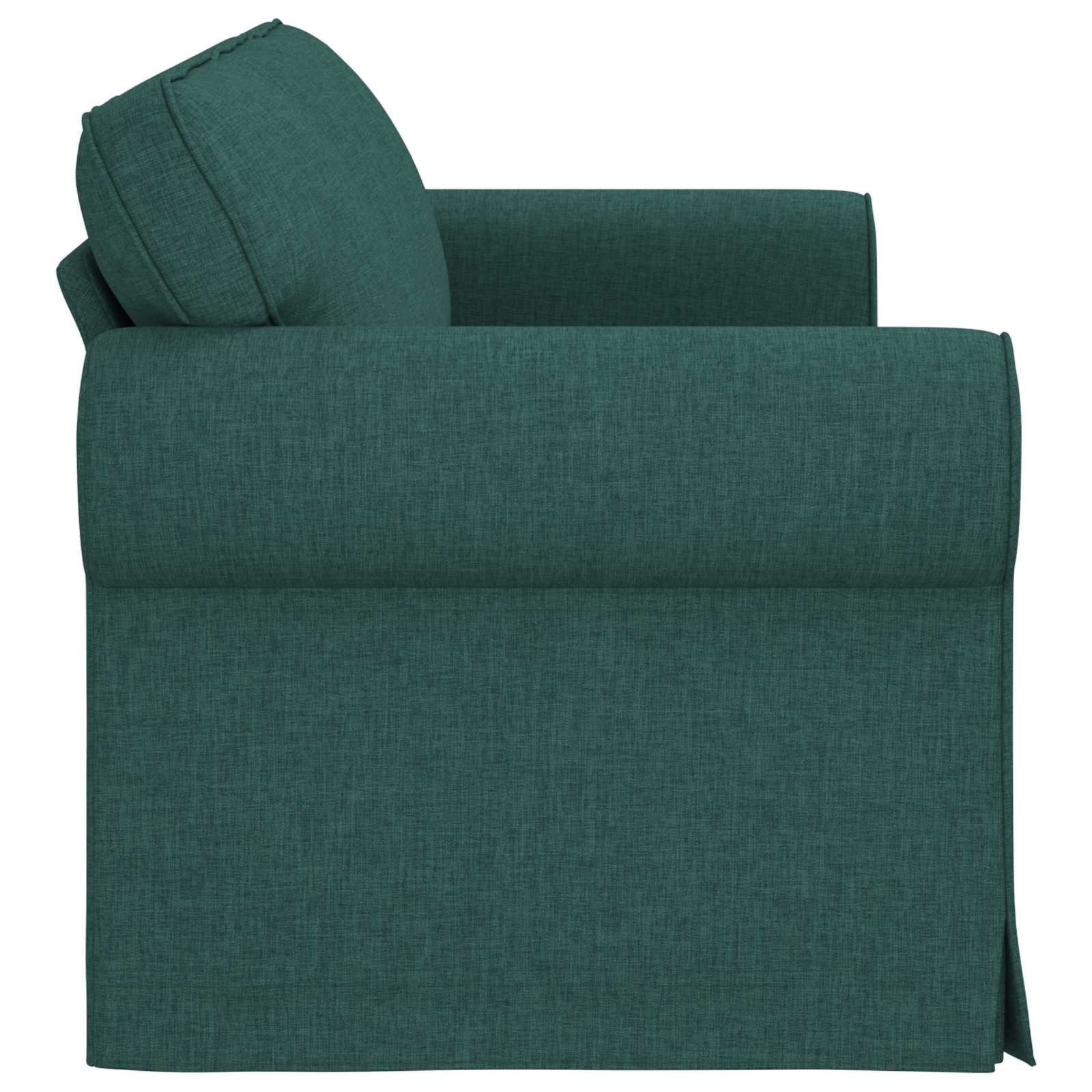 Canapé Vert foncé 215 x 82 x 80 cm tissu - XIOS