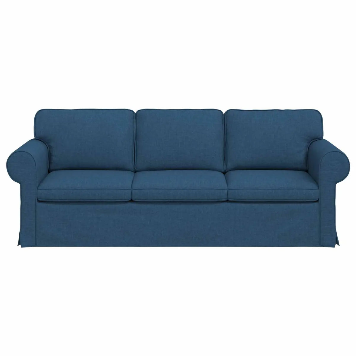 Canapé Bleu 215 x 82 x 80 cm tissu - XIOS