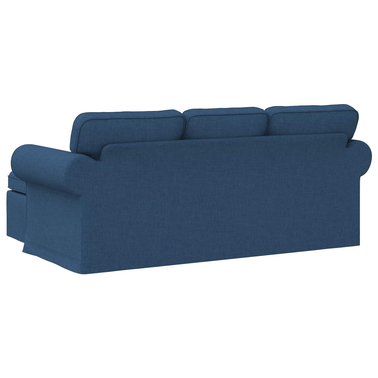 Canapé Bleu 195 x 138 x 80 cm tissu