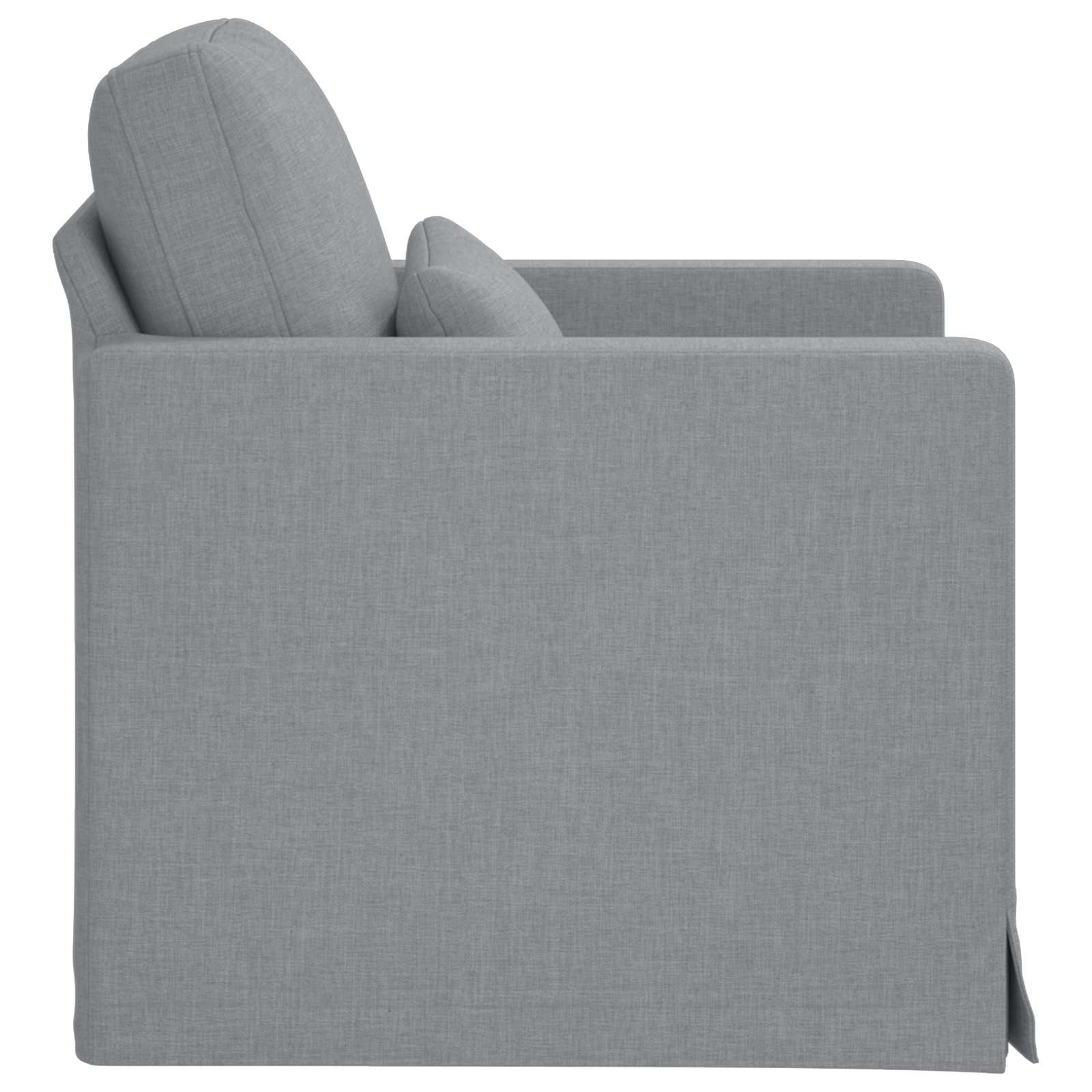Canapé 60cm Gris clair Métал - XIOS