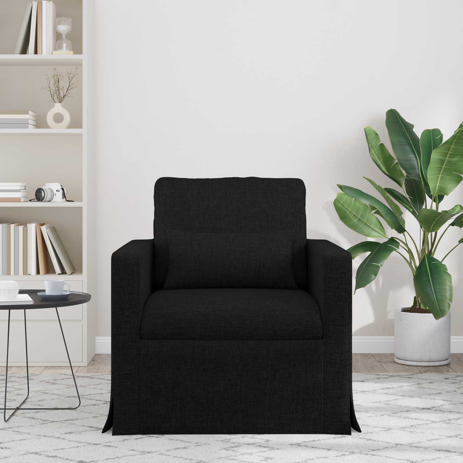 Canapé 60cm Noir Métал - XIOS