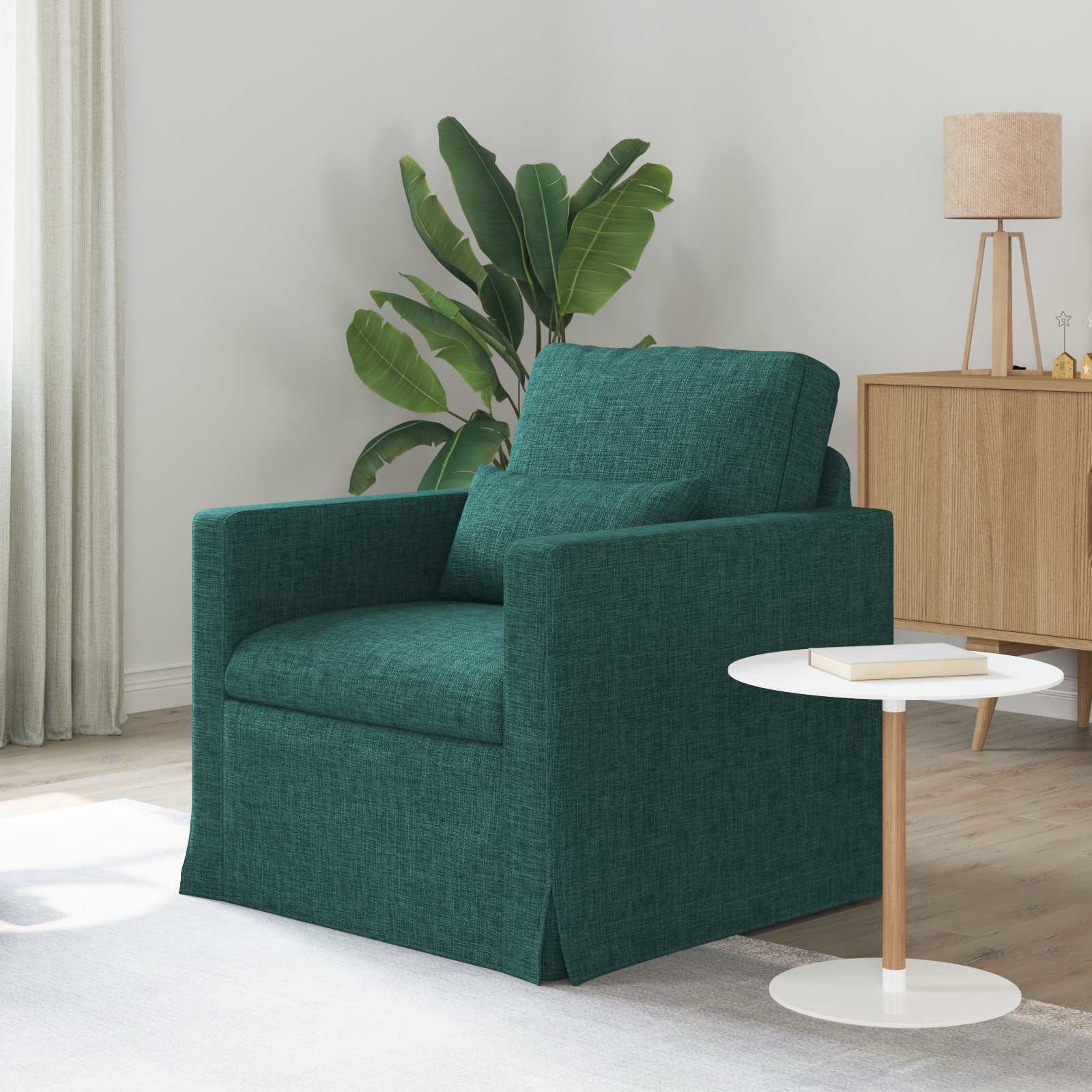 Canapé 180cm Vert foncé Métал - XIOS
