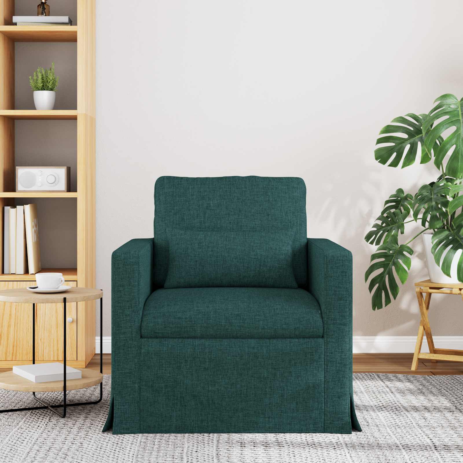 Canapé 180cm Vert foncé Métал - XIOS
