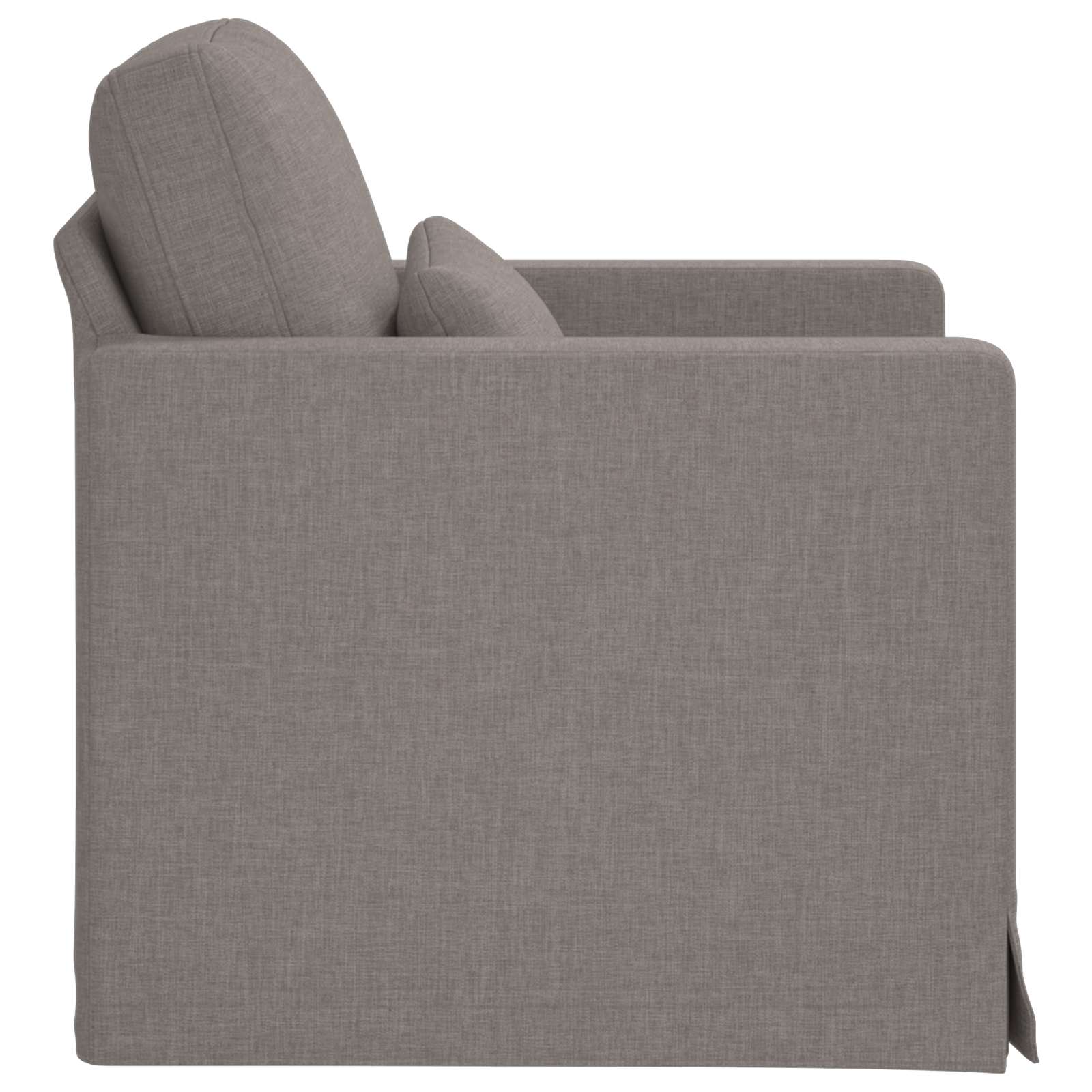 Canapé 60cm Taupe Métал - XIOS