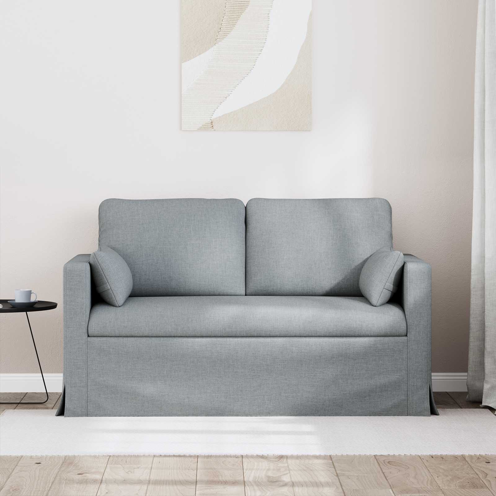 Canapé 120cm Gris clair Métал - XIOS
