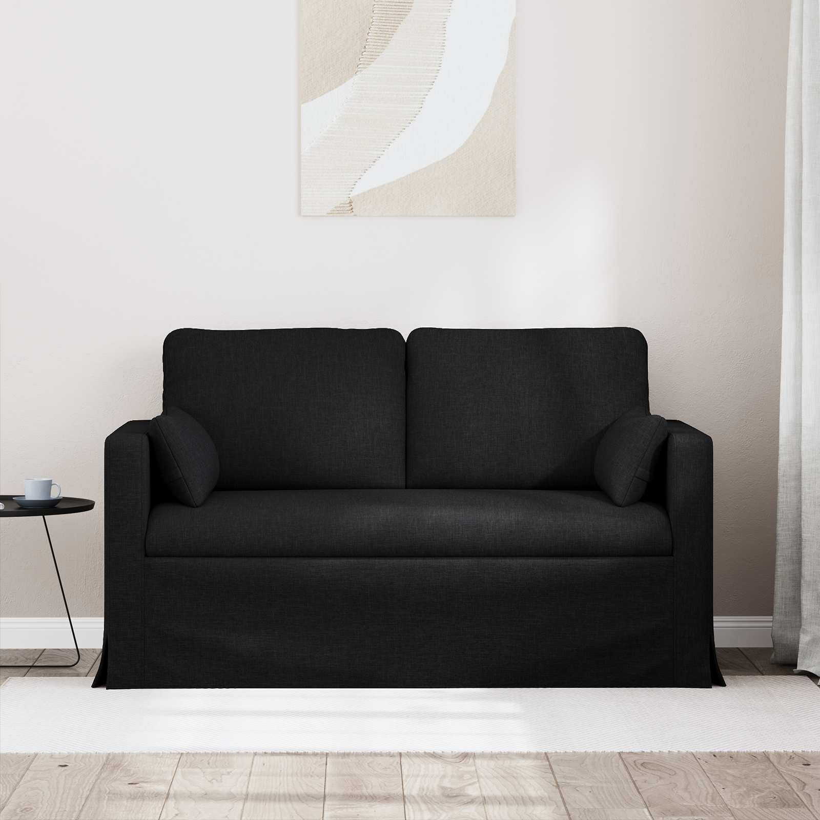 Canapé 120cm Noir Métал - XIOS
