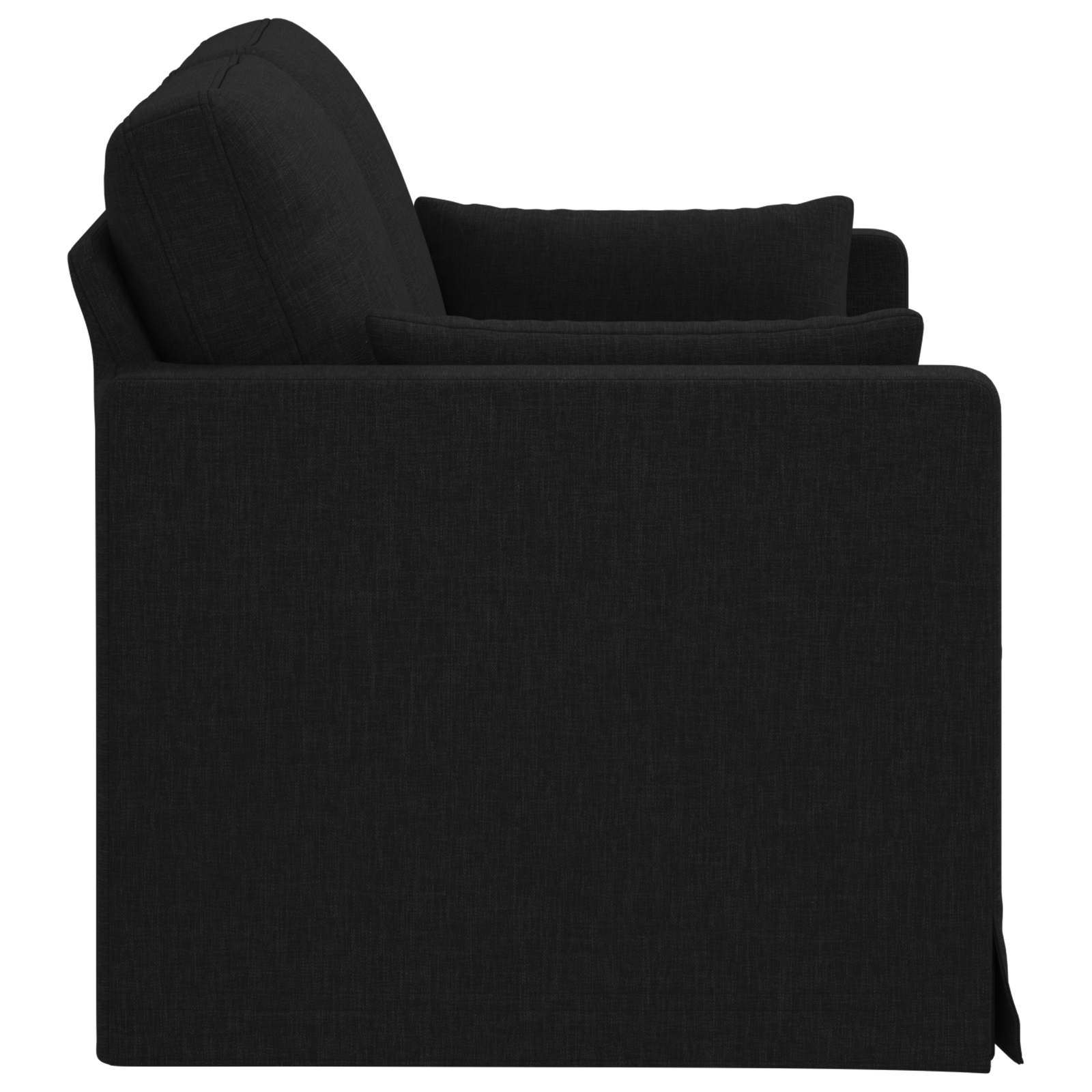 Canapé 120cm Noir Métал - XIOS