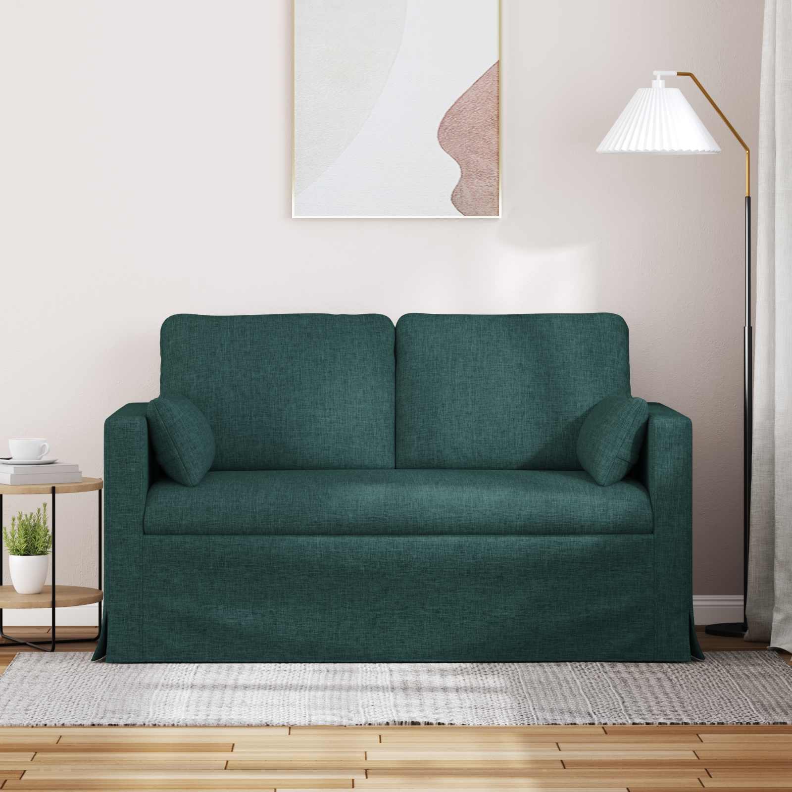 Canapé 120cm Vert foncé Métал - XIOS