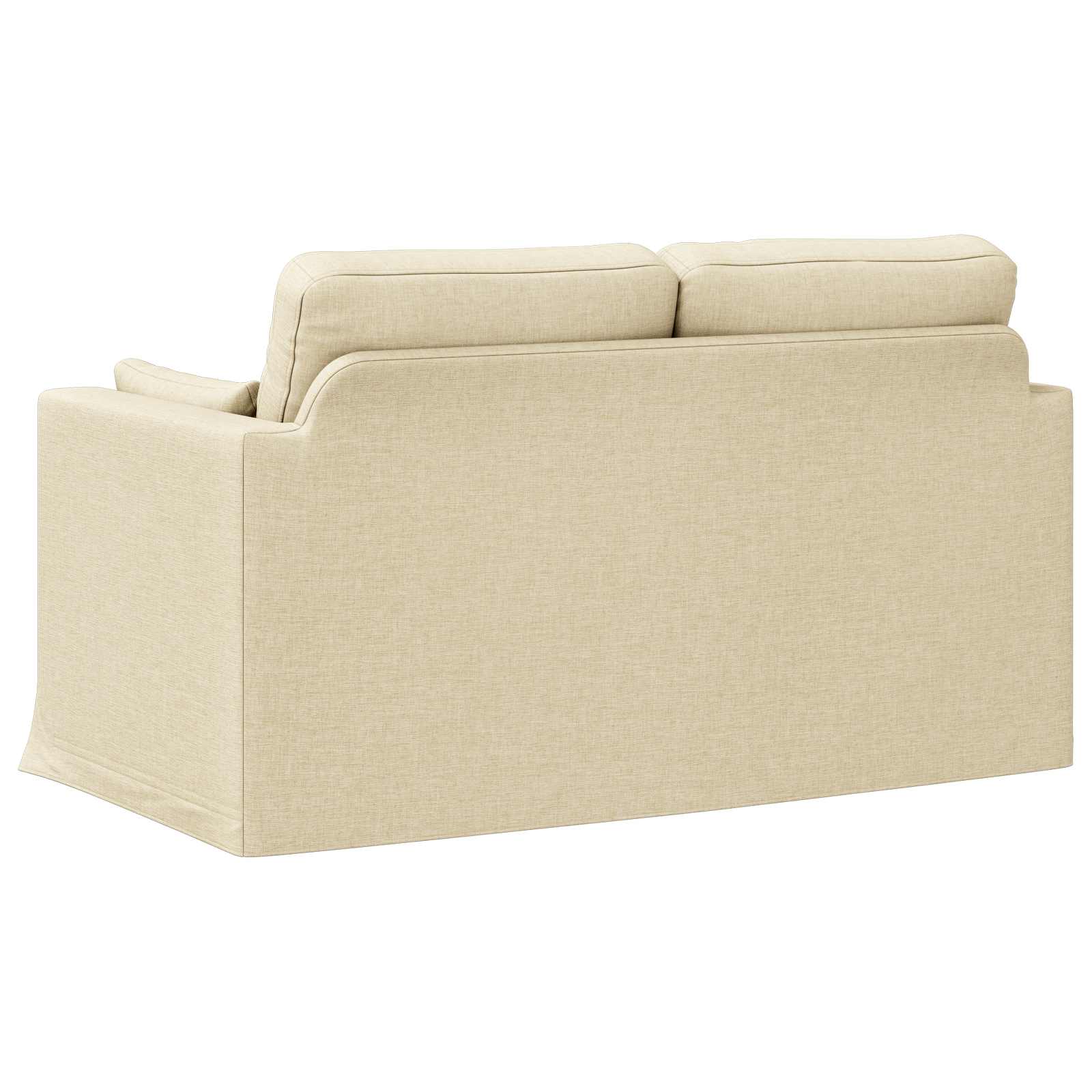 Canapé Crème 139 x 78 x 80 cm tissu