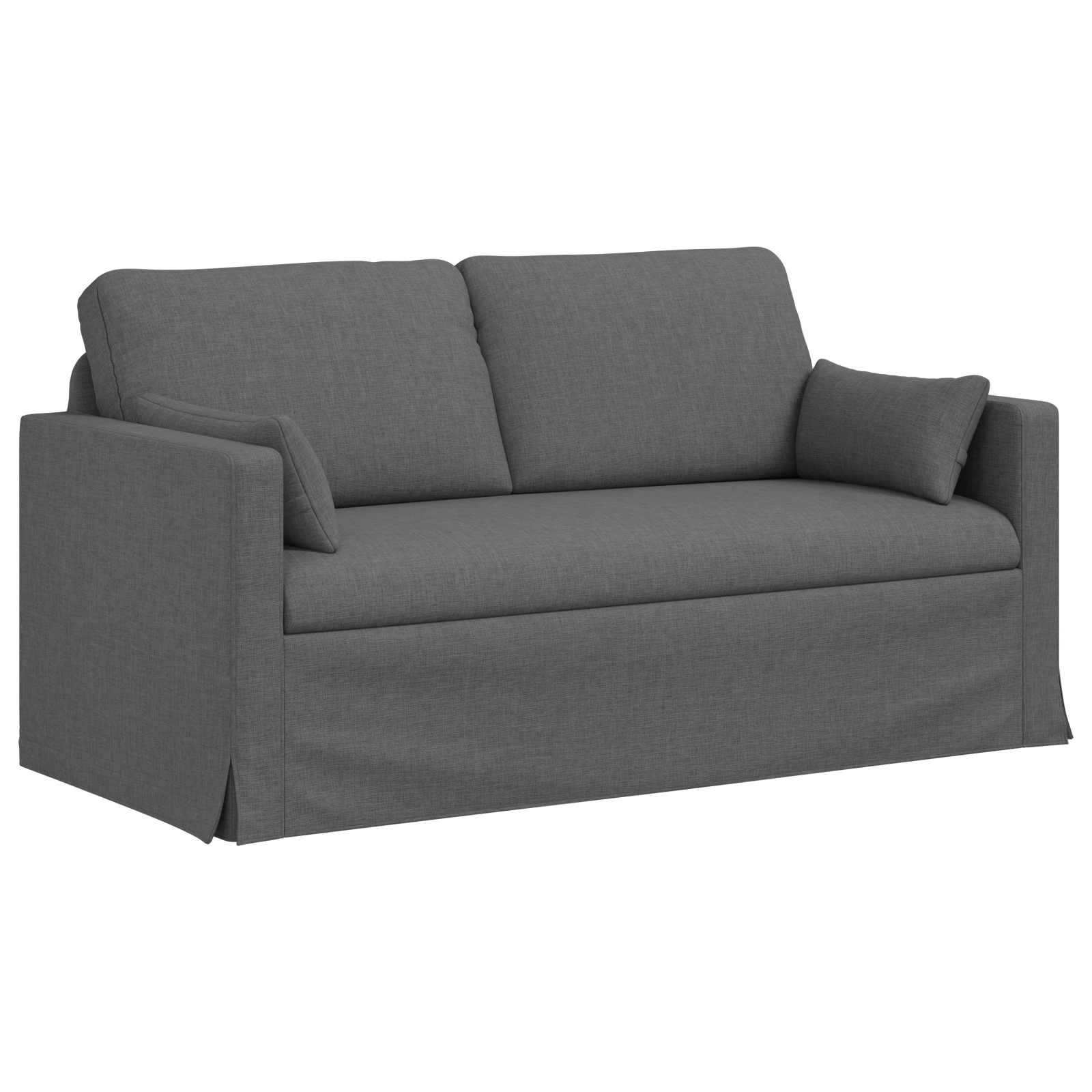 Canapé 140cm Gris foncé Métал - XIOS