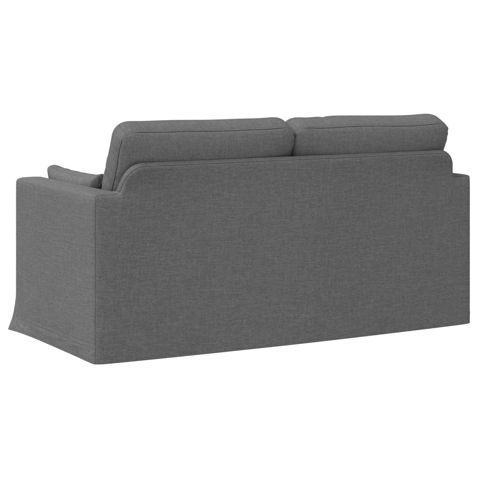 Canapé 140cm Gris foncé Métал - XIOS