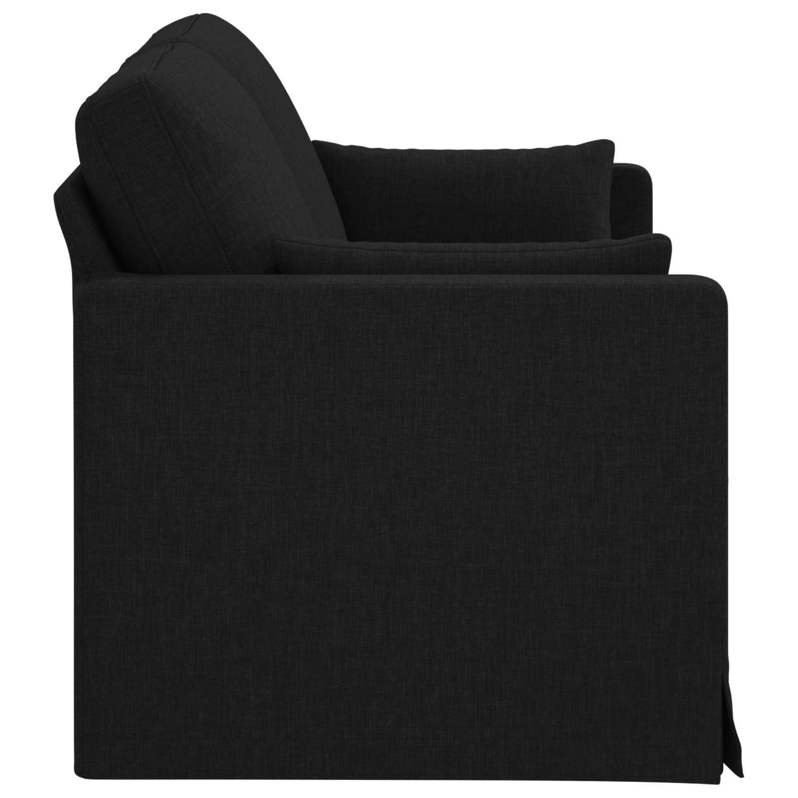 Canapé 140cm Noir Métал - XIOS