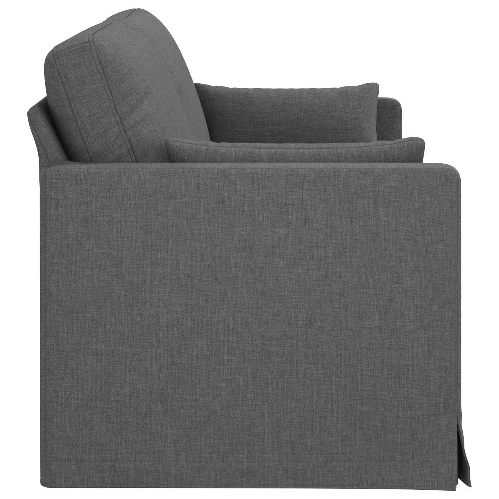 Canapé 180cm Gris foncé Métал - XIOS
