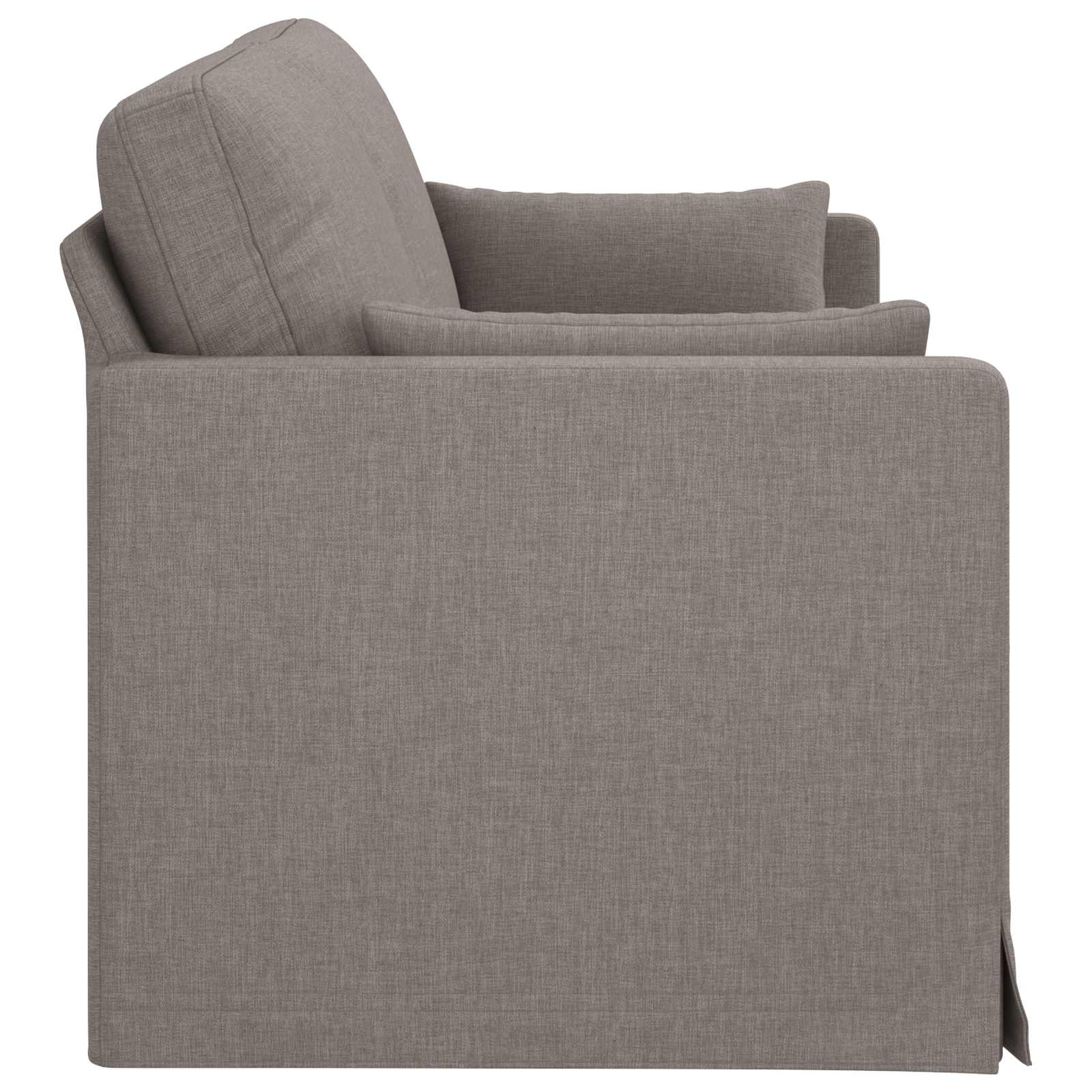Canapé 180cm Taupe Métал - XIOS