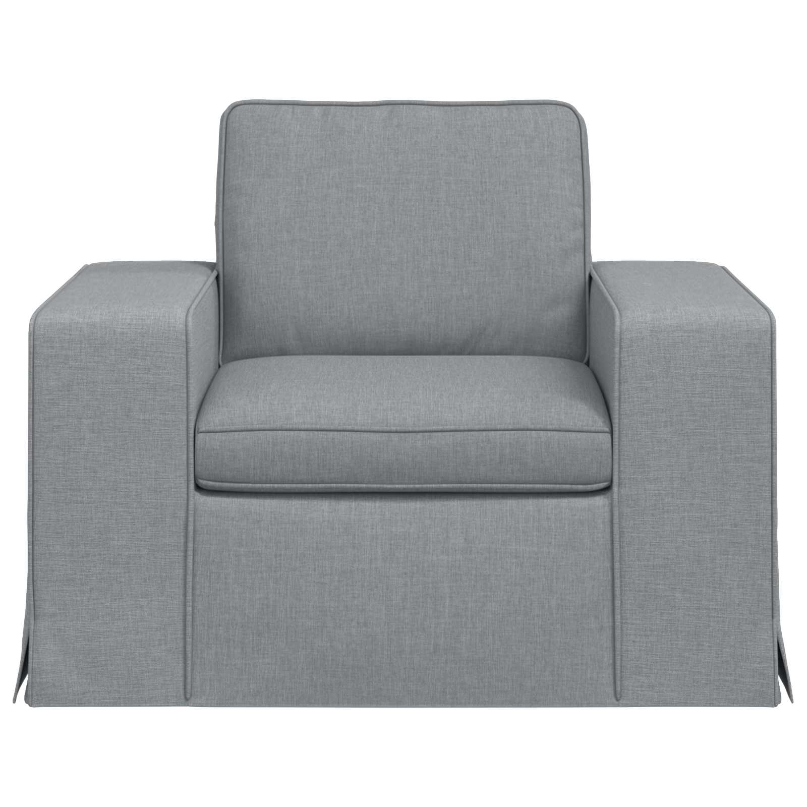 Canapé 60cm Gris clair Métал - XIOS
