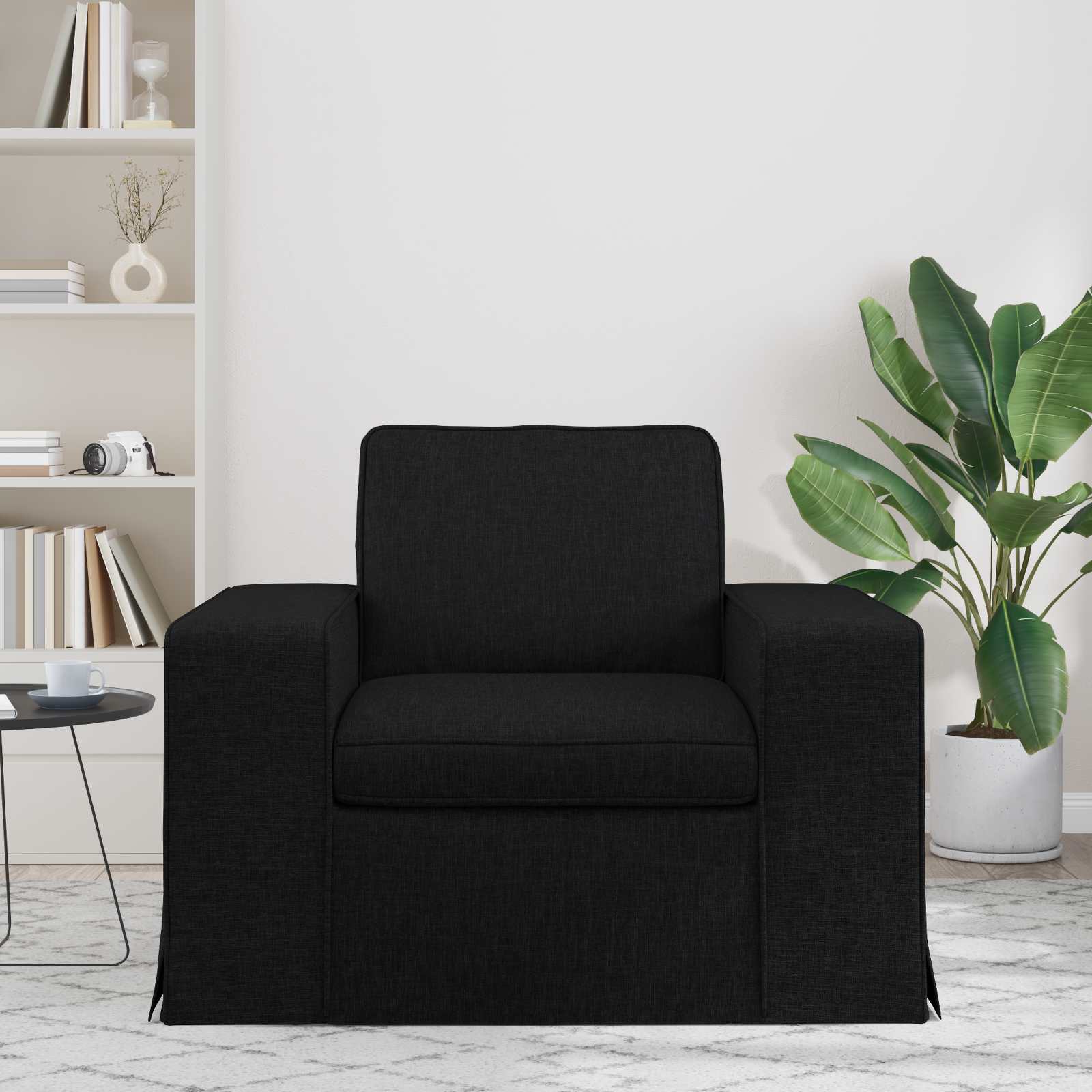 Canapé 60cm Noir Métал - XIOS