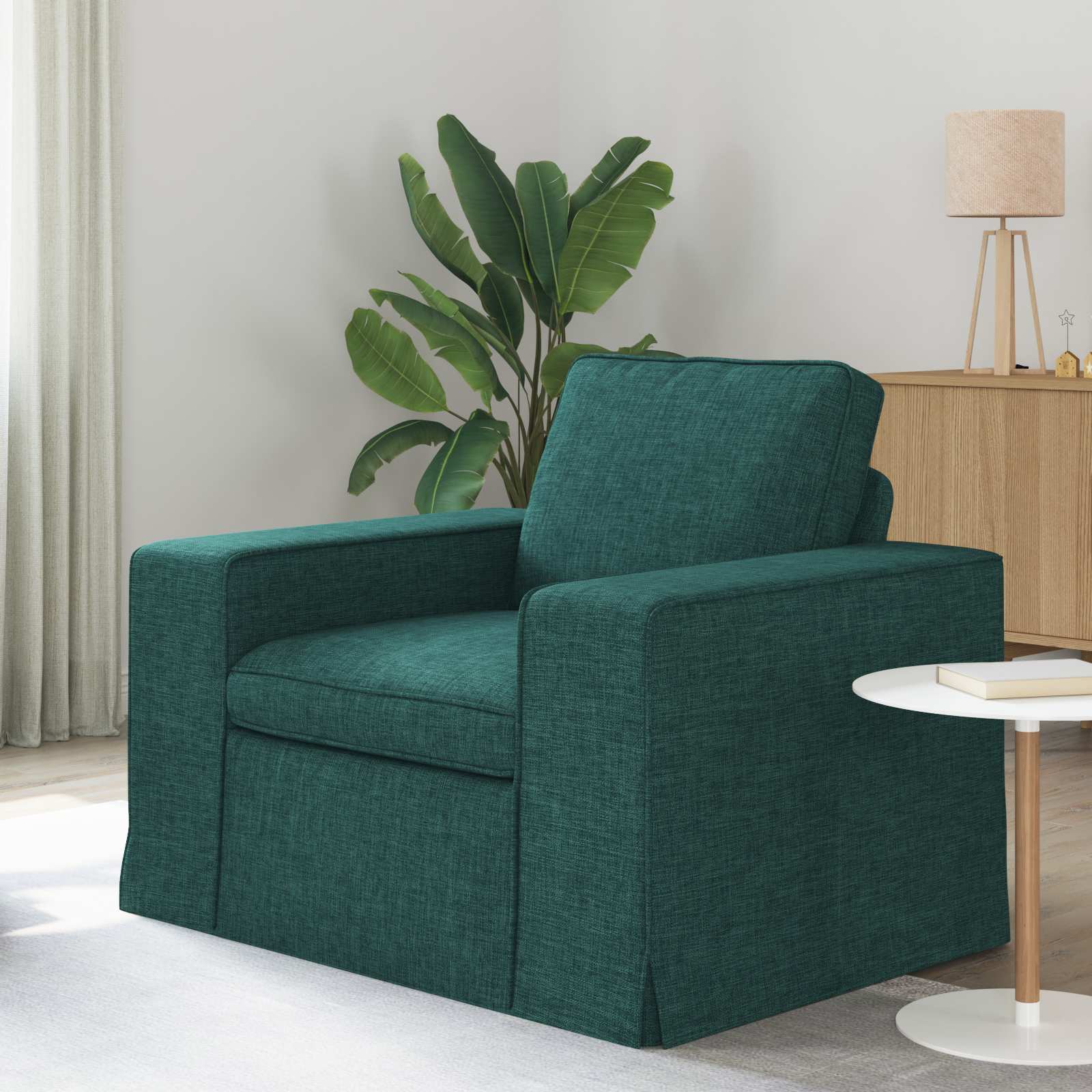Canapé 60cm Vert foncé Métал - XIOS