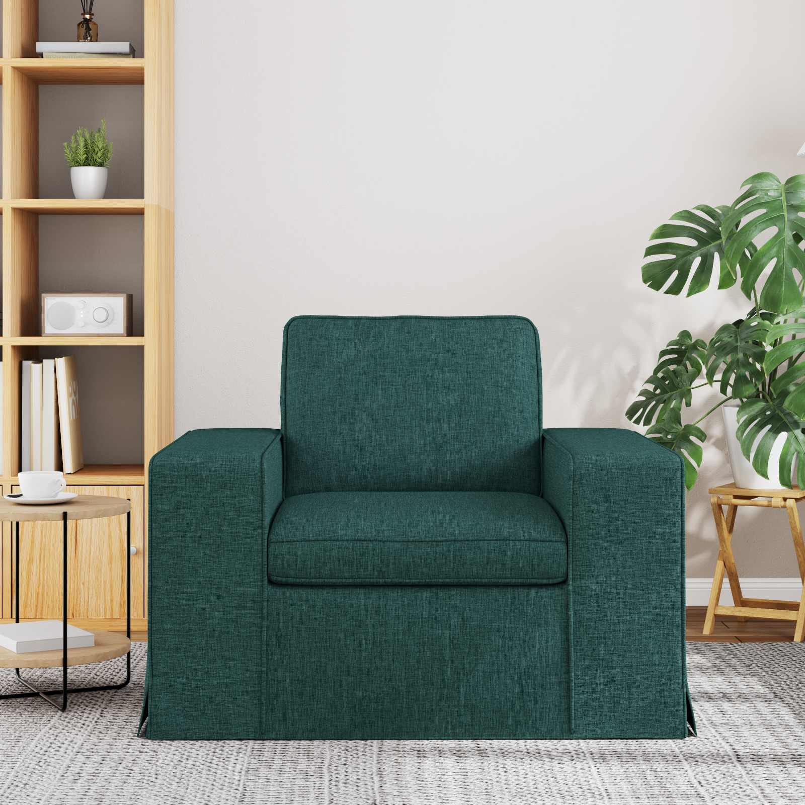 Canapé 60cm Vert foncé Métал - XIOS