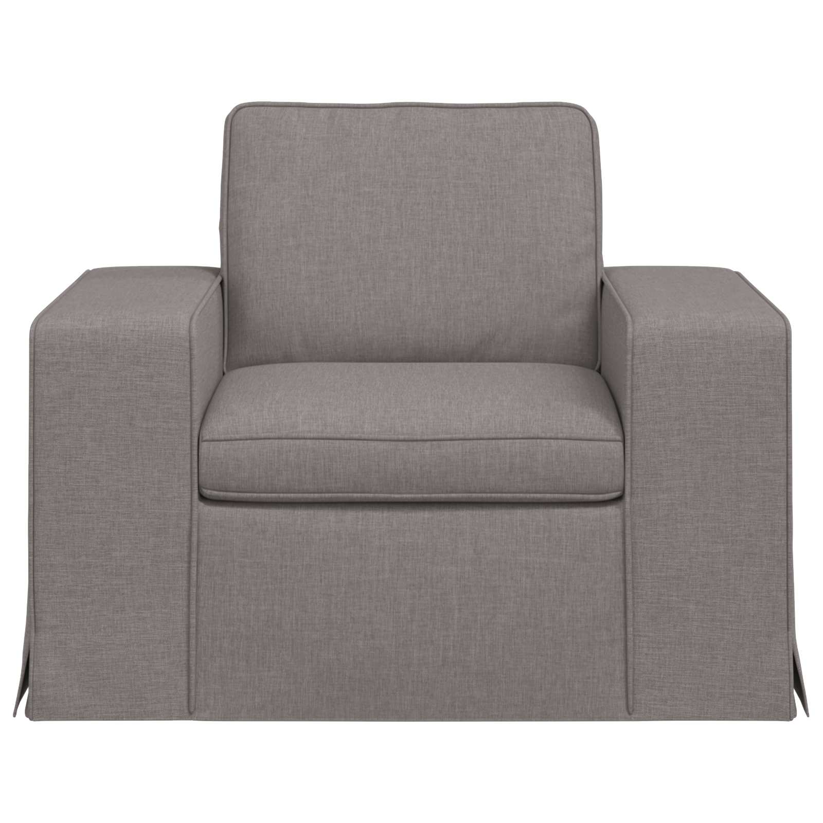 Canapé 60cm Taupe Métал - XIOS